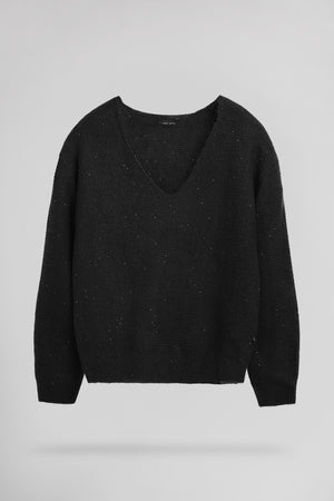 Pull col V P-RACHEL NOIR