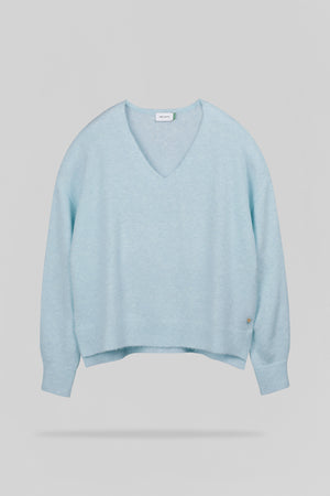 Pull P-BILLIE BLEU CIEL CHINE