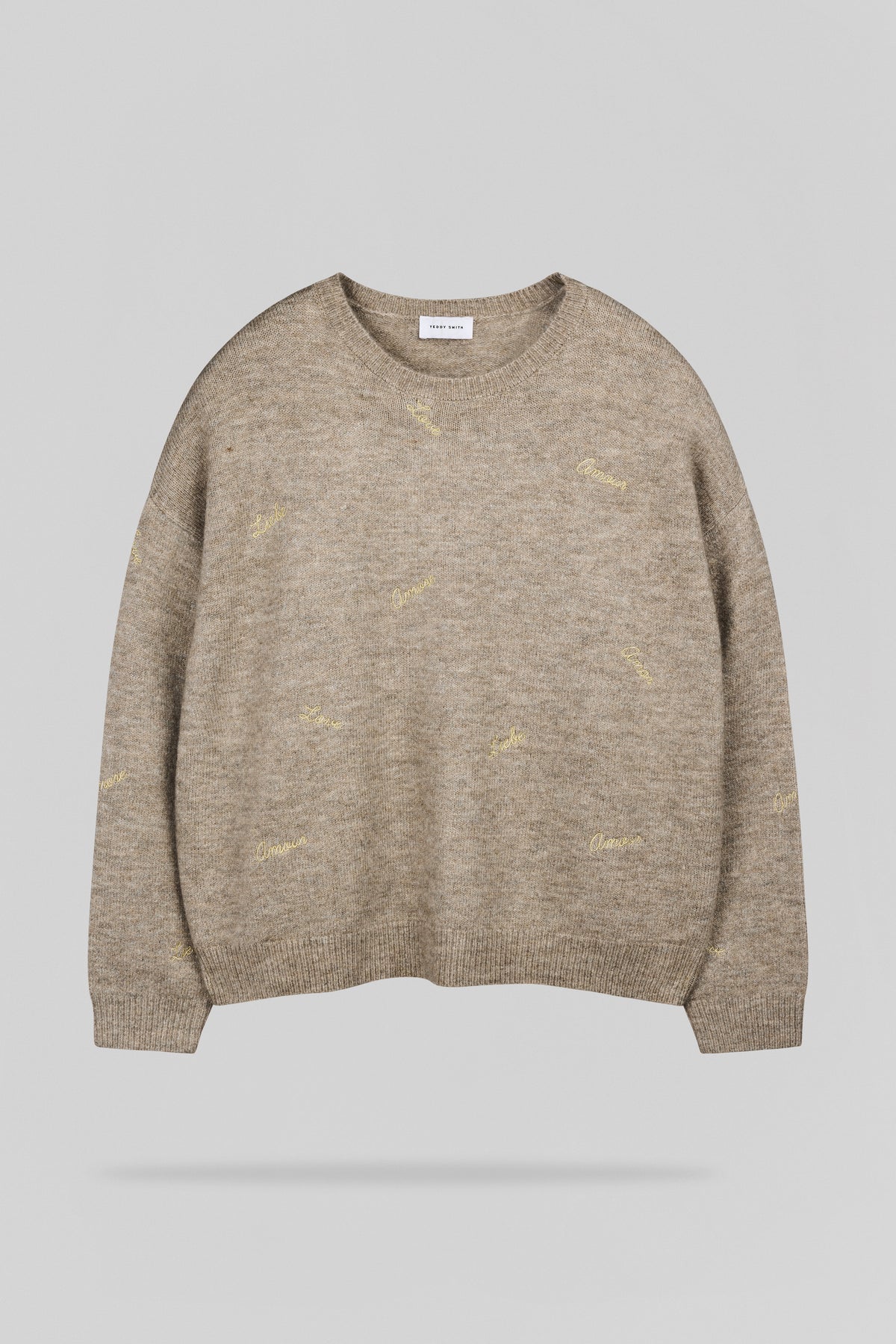 Pull P-ELIE WOLF BEIGE
