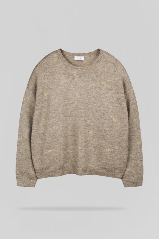 Achat Pull P-ELIE WOLF BEIGE