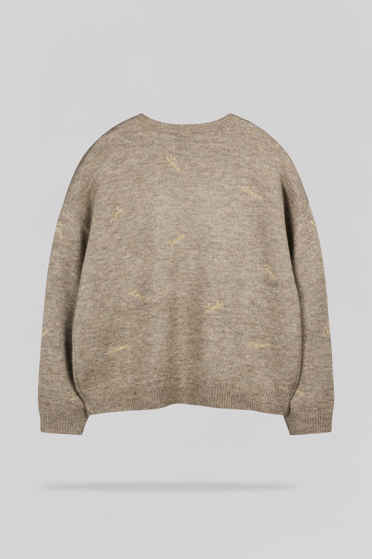 Pull P-ELIE WOLF BEIGE