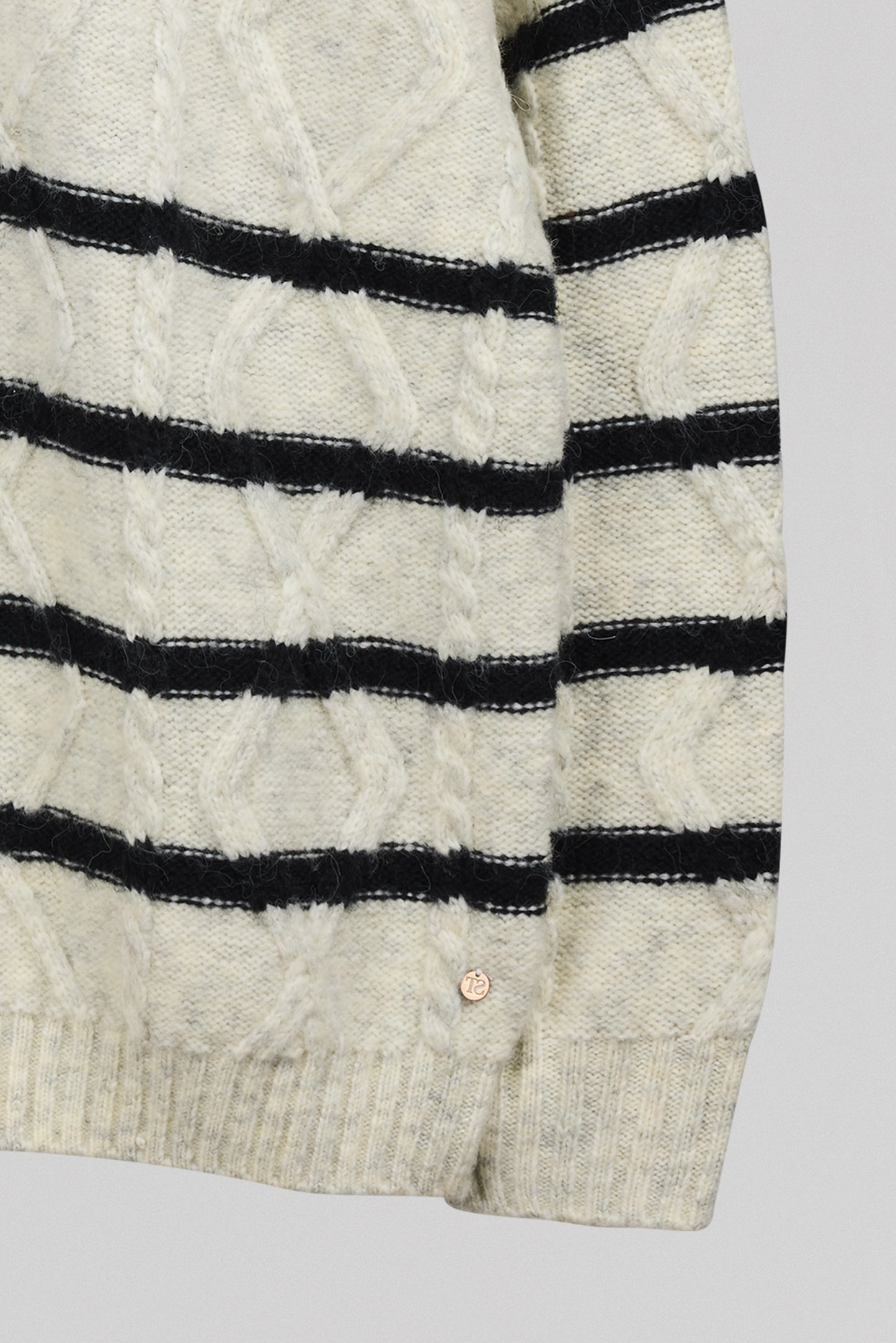 Pull P-POLA BLANC IVOIRE CHINE