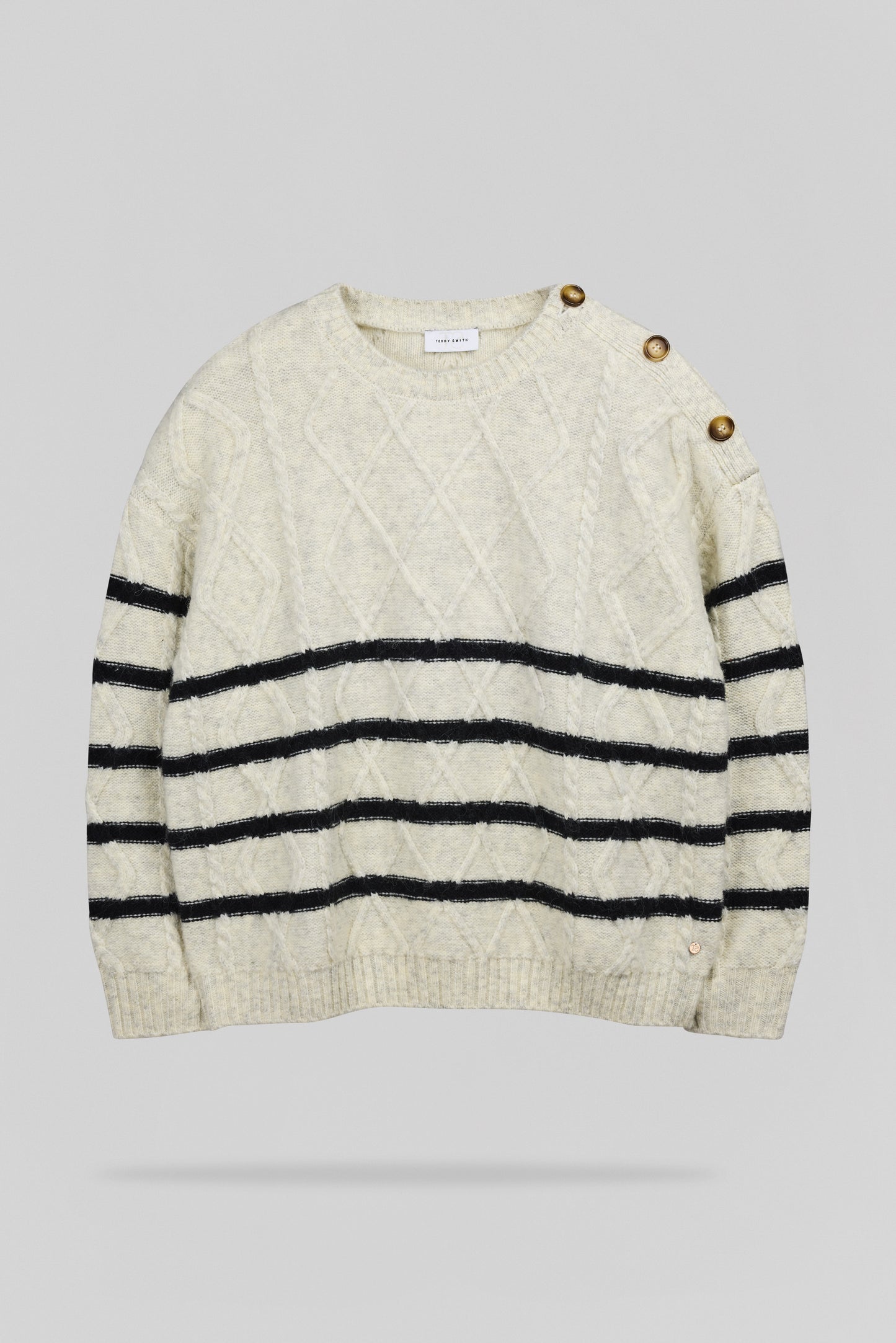 Pull P-POLA BLANC IVOIRE CHINE
