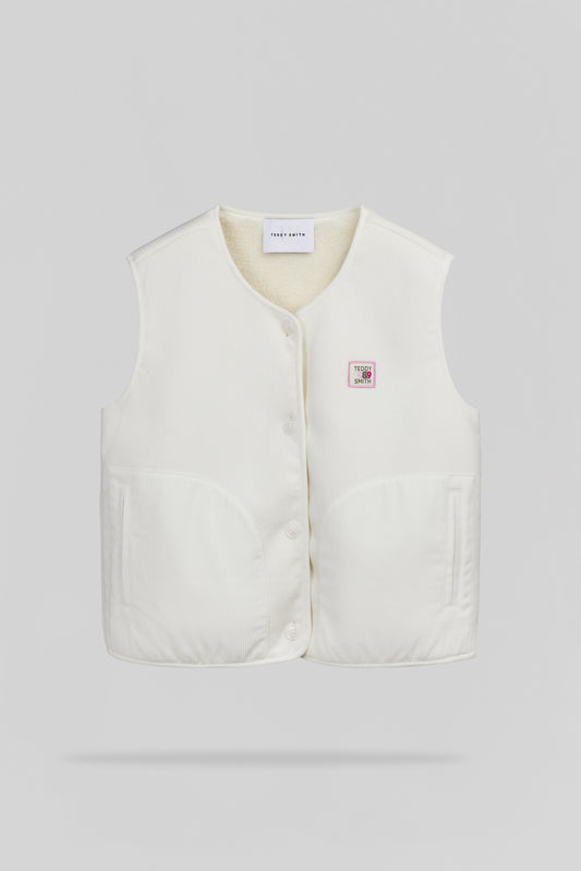 Achat Blouson B-VELVET MIDDLE WHITE