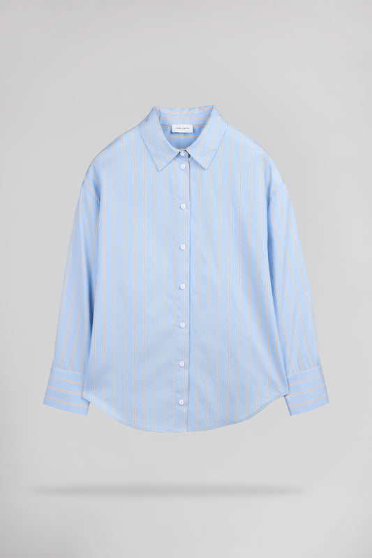 Achat Chemise rayée C-CHARLINA BLEU CIEL