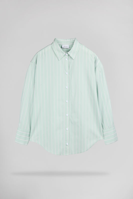 Achat Chemise rayée C-CHARLINA STONE MINT
