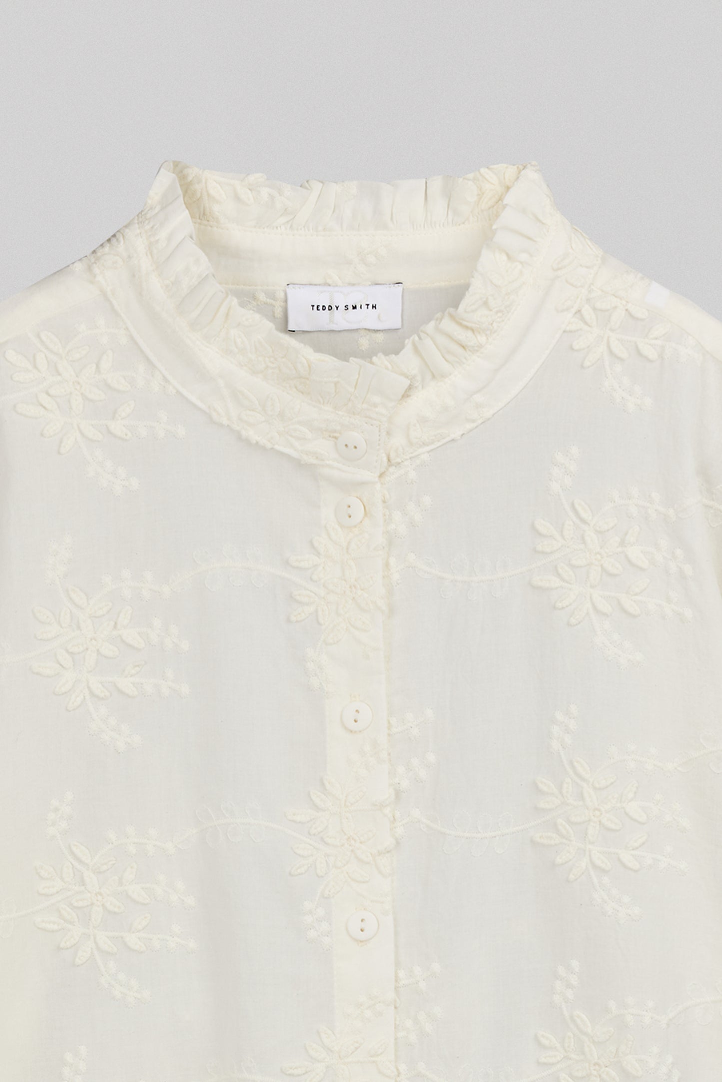 Chemise C-CAPUCINE ML MIDDLE WHITE