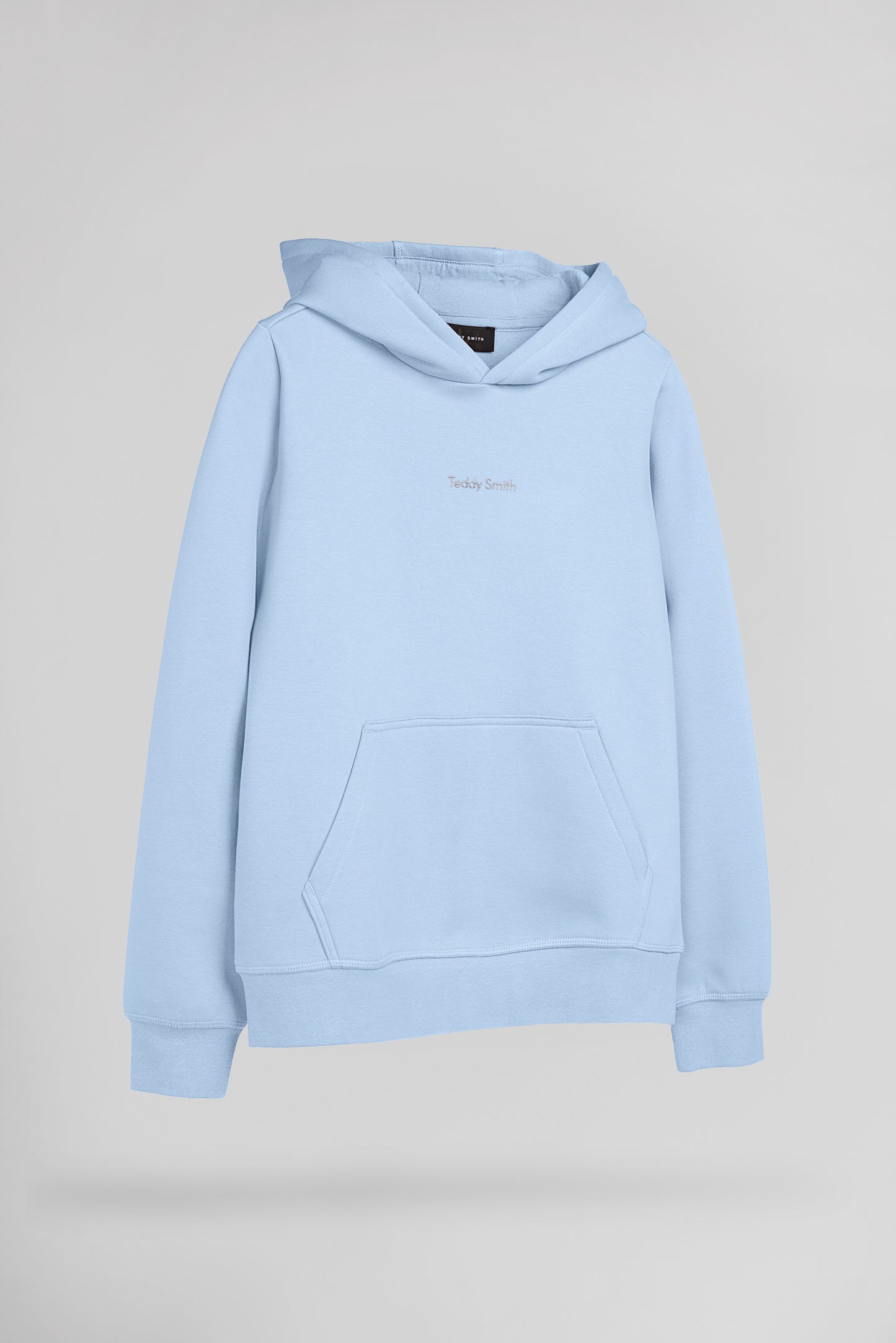 Sweat à capuche S-SOLENE HOODY JR BLEU CIEL