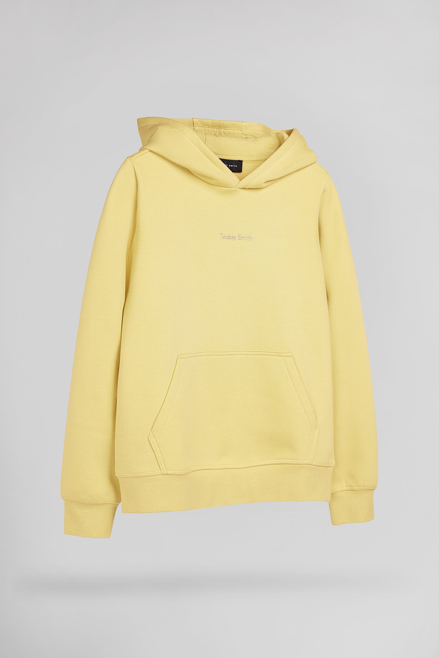 Sweat à capuche S-SOLENE HOODY JR JAUNE CITRON
