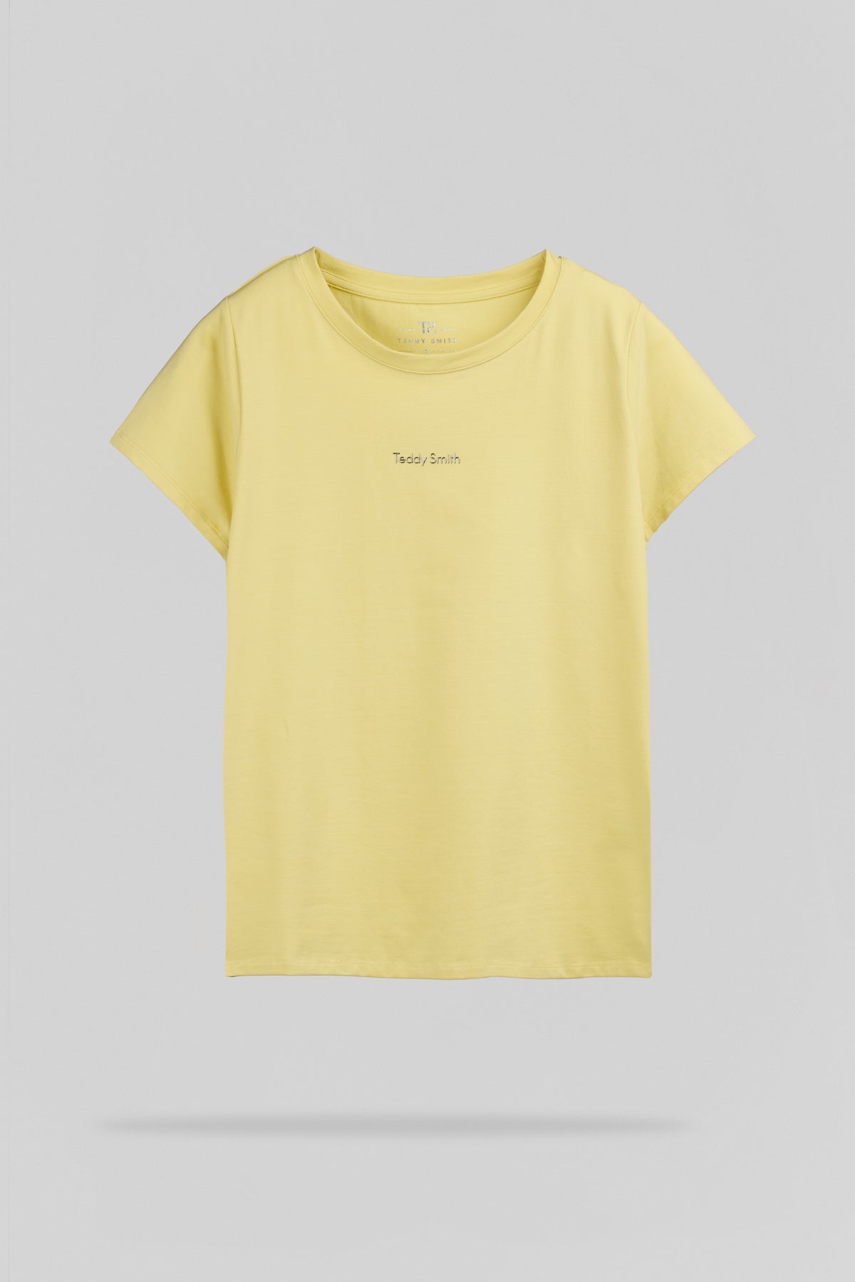 T-shirt T-RIBELLE MC JR JAUNE CITRON