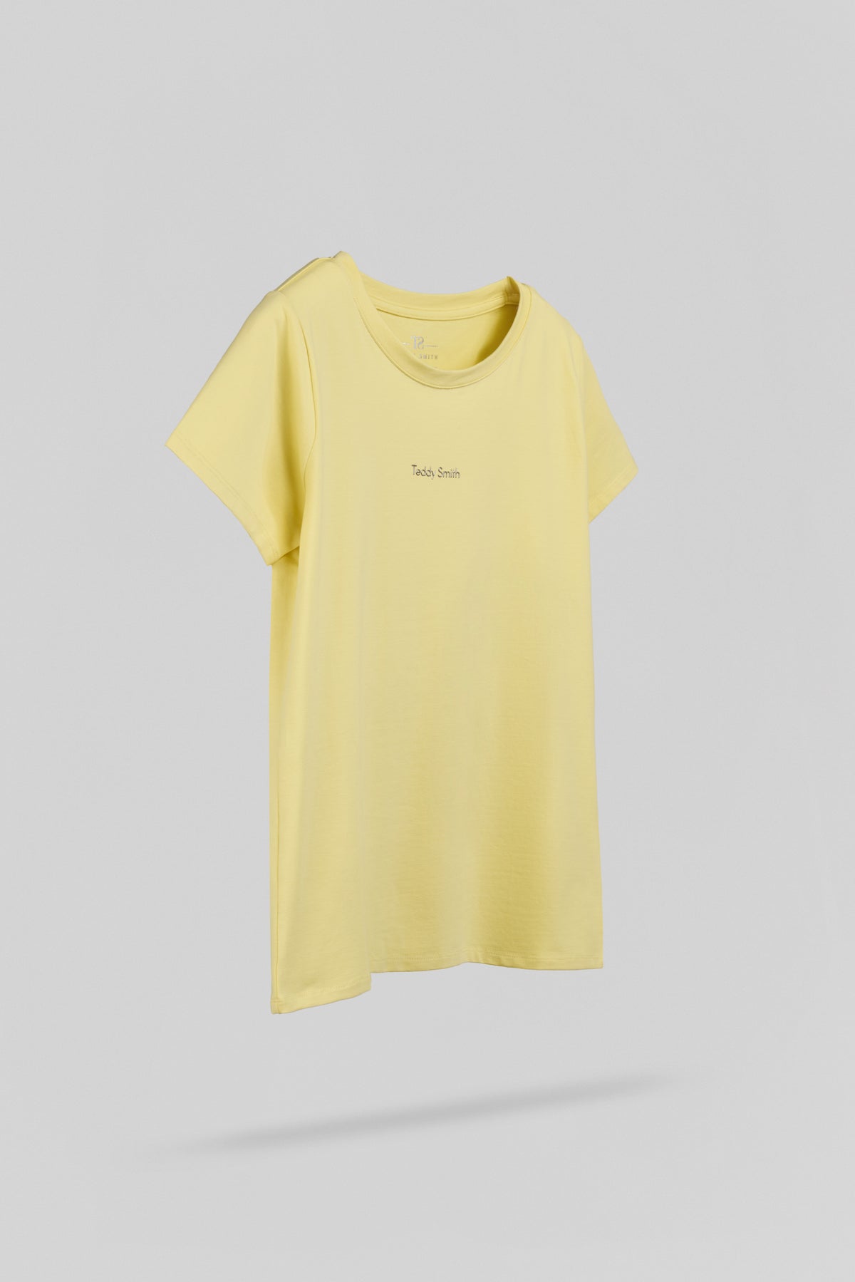 T-shirt T-RIBELLE MC JR JAUNE CITRON