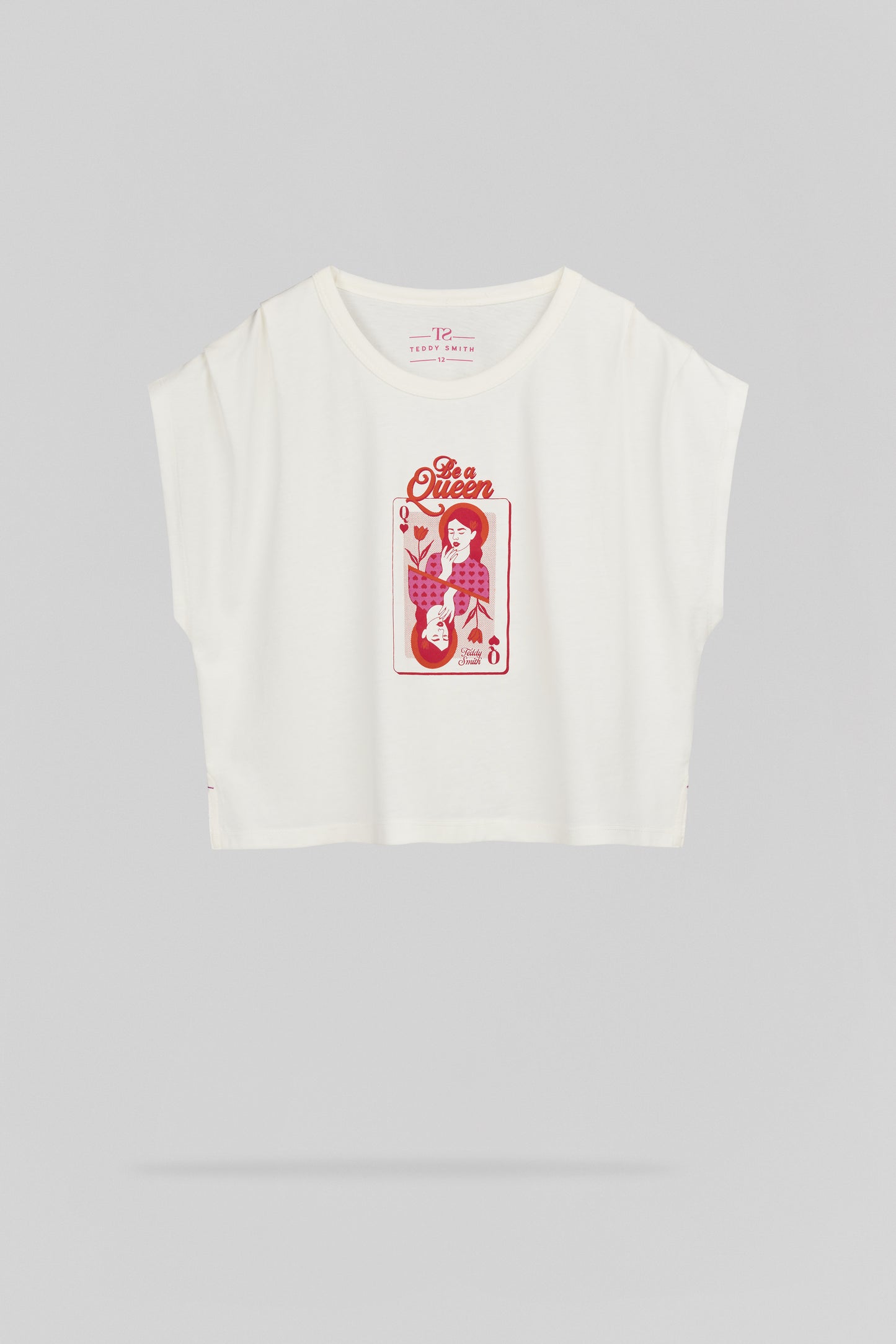 T-shirt sans manches T-DAISY MC JR MIDDLE WHITE
