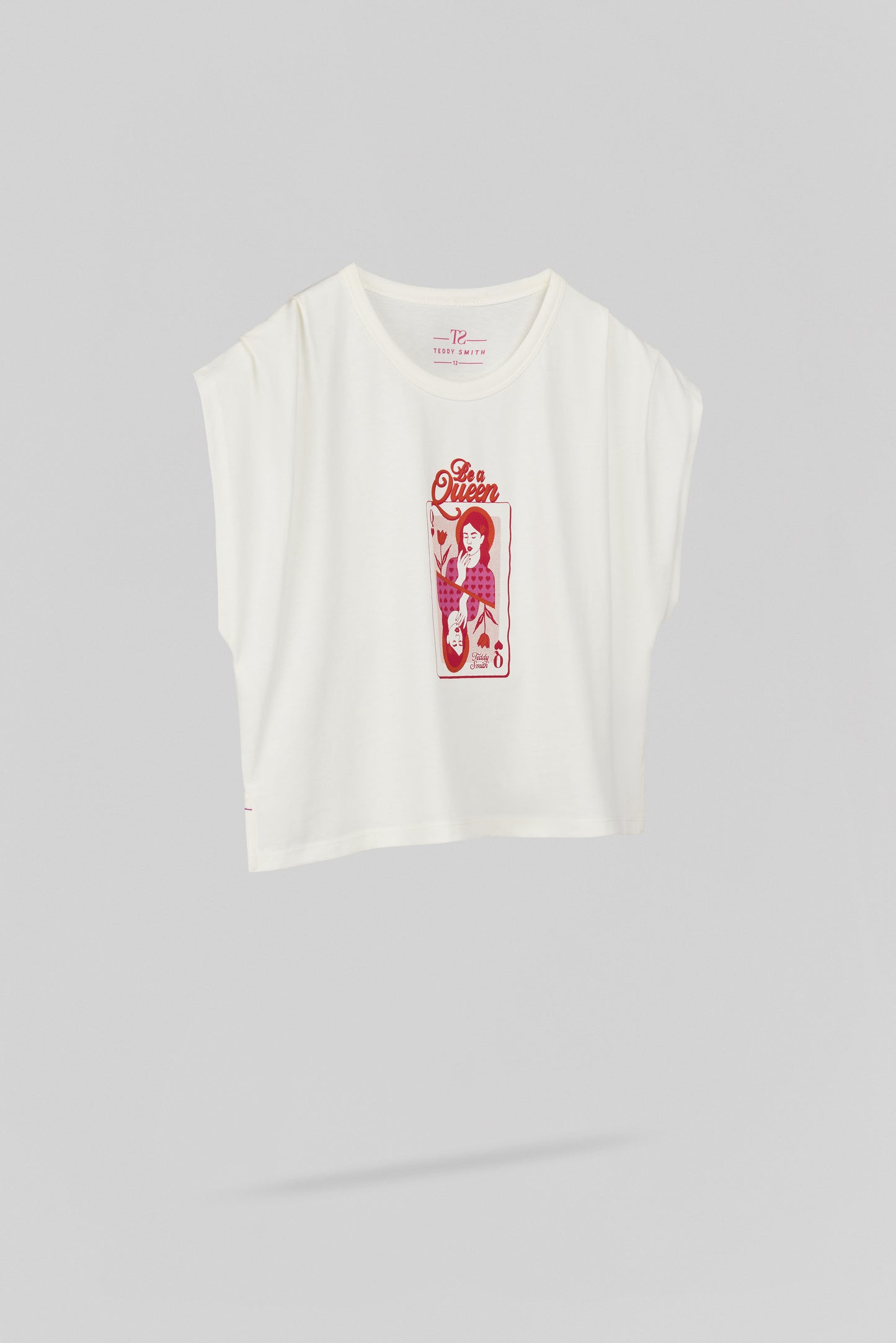 T-shirt sans manches T-DAISY MC JR MIDDLE WHITE