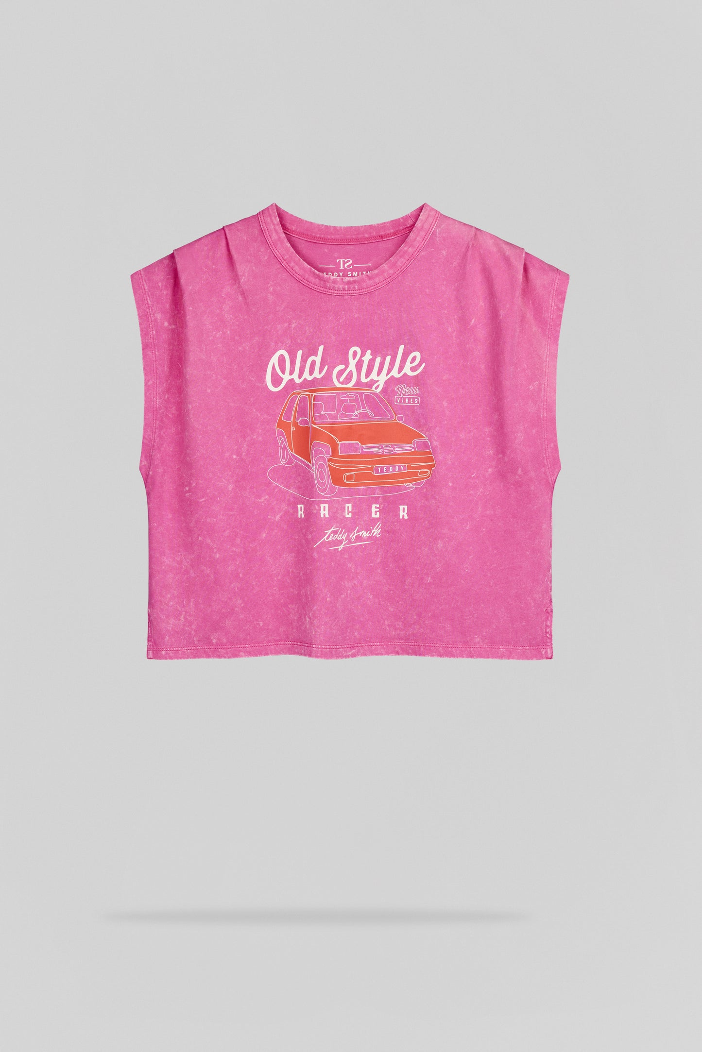 T-shirt T-TANY MC JR FUSHIA