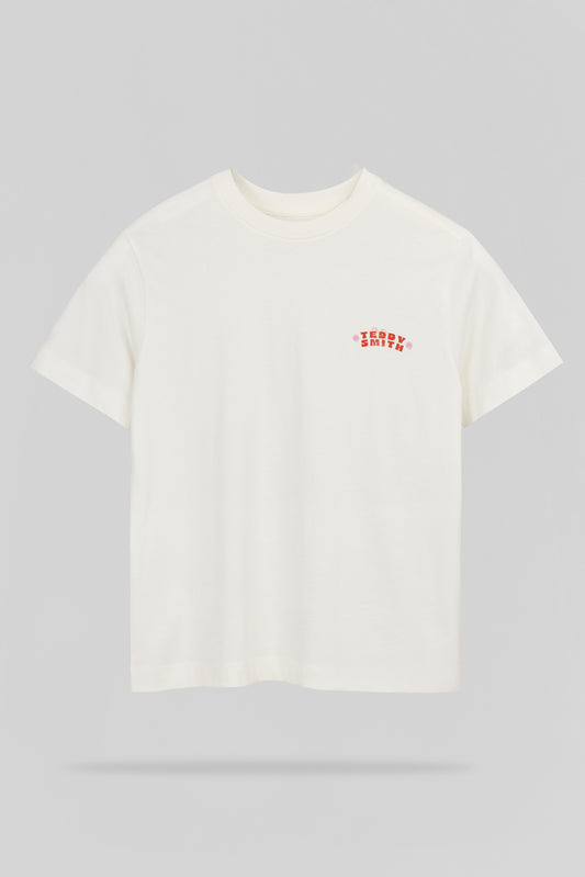Achat T-shirt T-BIRD MC JR MIDDLE WHITE