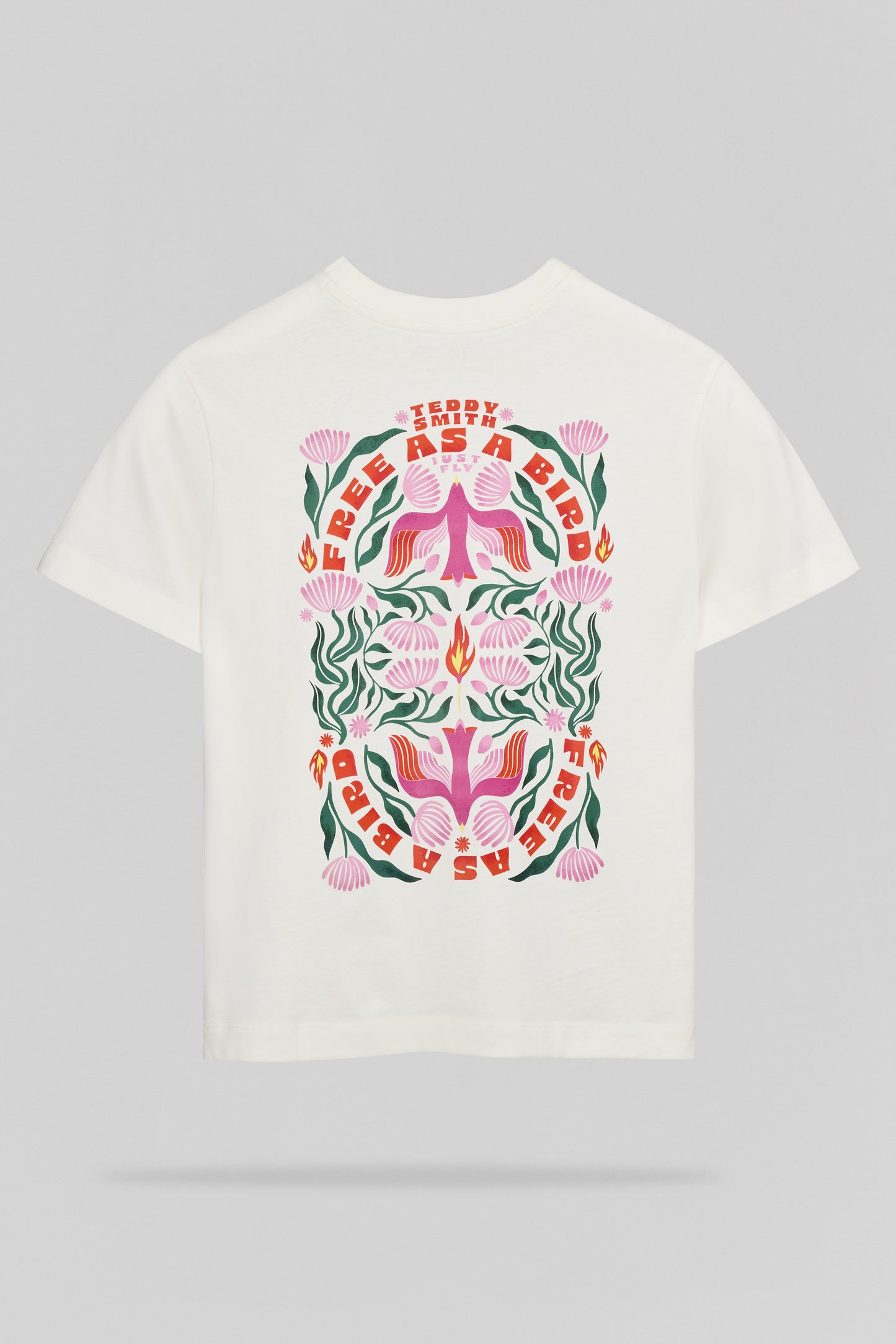 T-shirt T-BIRD MC JR MIDDLE WHITE
