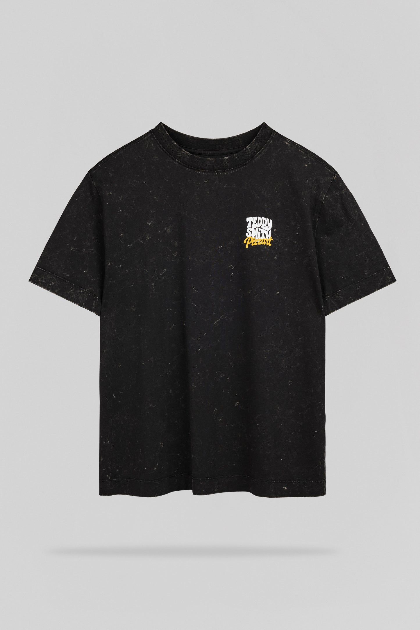 T-shirt T-PIZZA MC JR NOIR