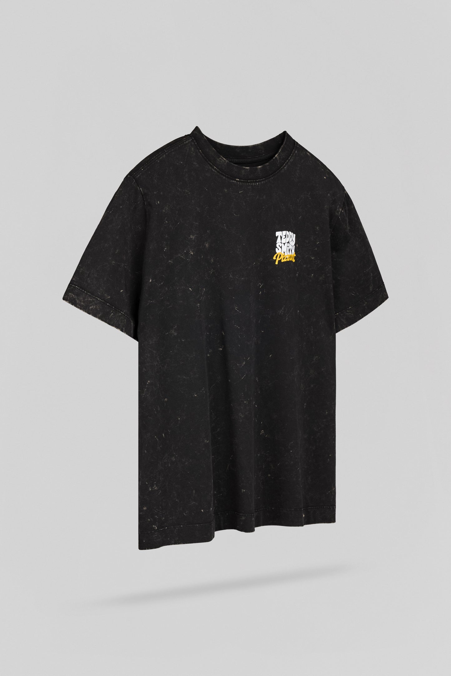 T-shirt T-PIZZA MC JR NOIR