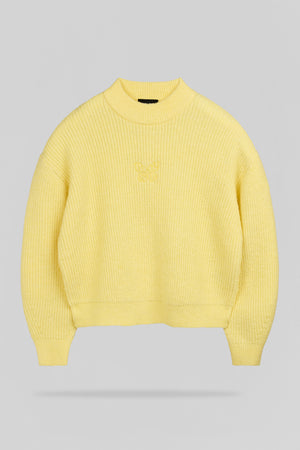 Pull P-IRIS JR JAUNE CITRON CHINE