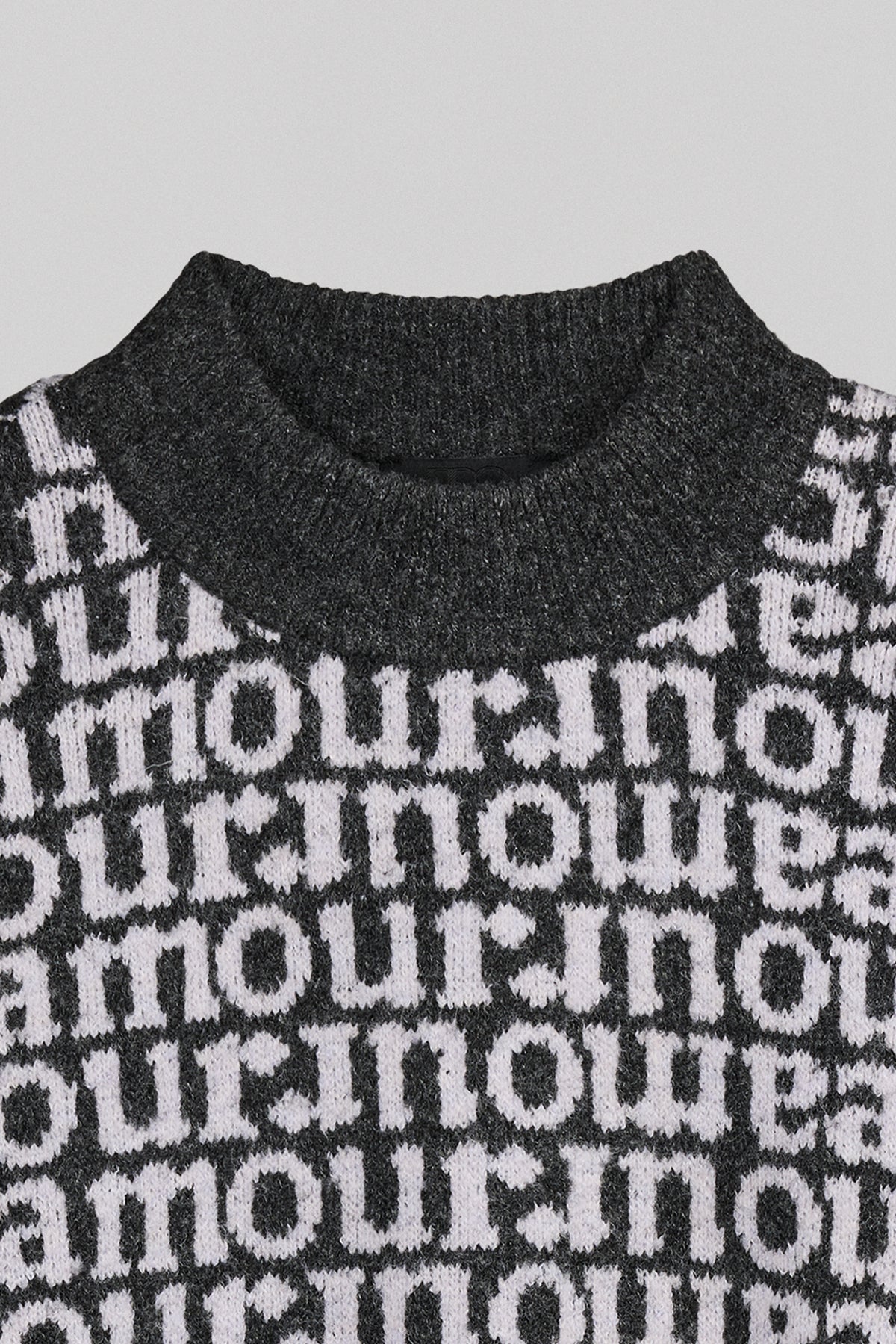 Pull P-JADE JR MELANGE BLACK