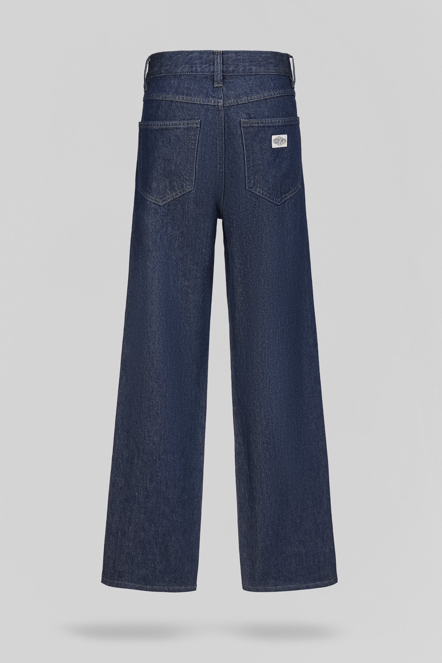 Jean droit denim pur coton MEMPHIS STRAIGH JR DARK BLUE