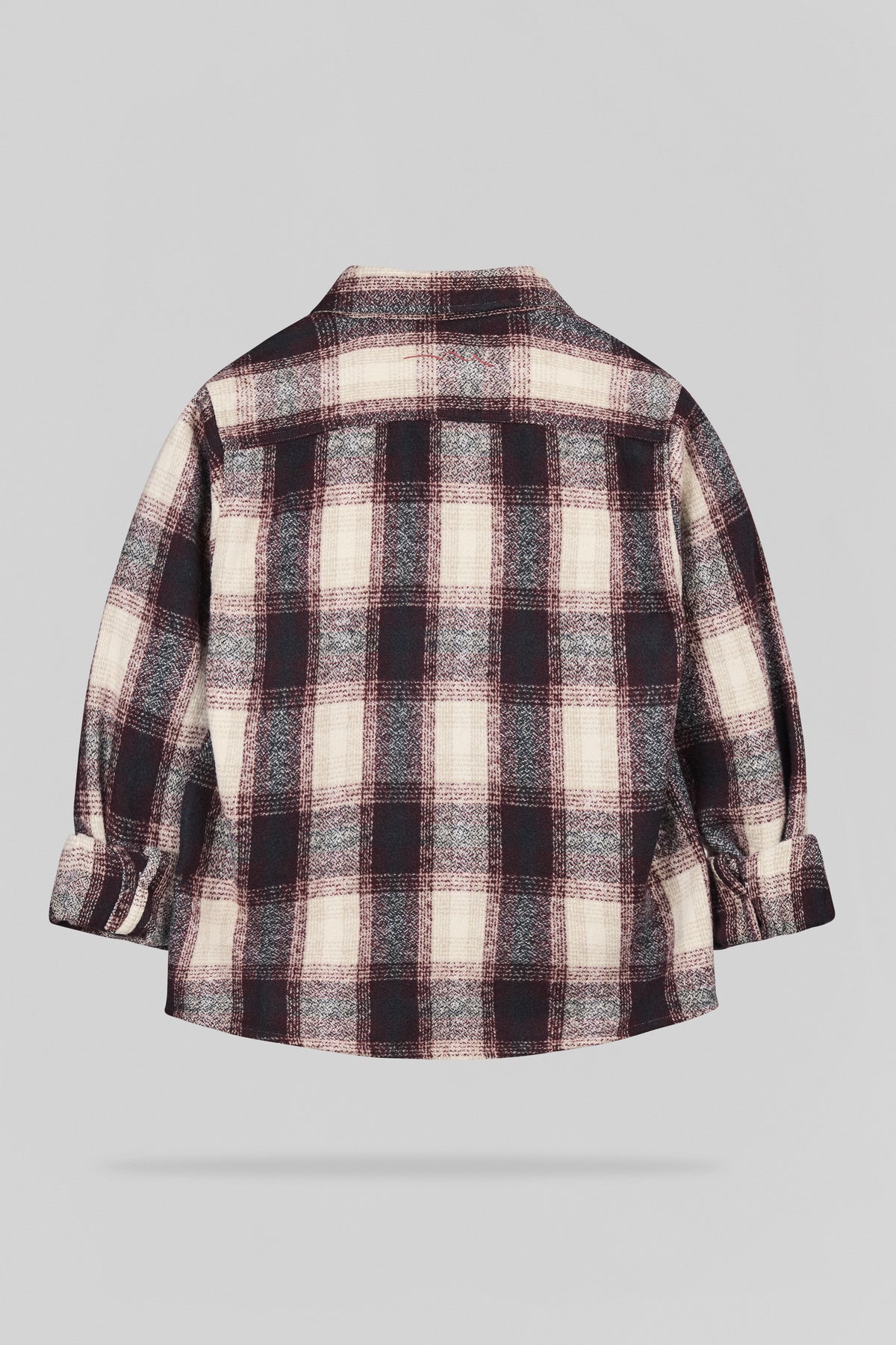 Chemise C-VALENTIN ML JR BORDEAUX FONCE