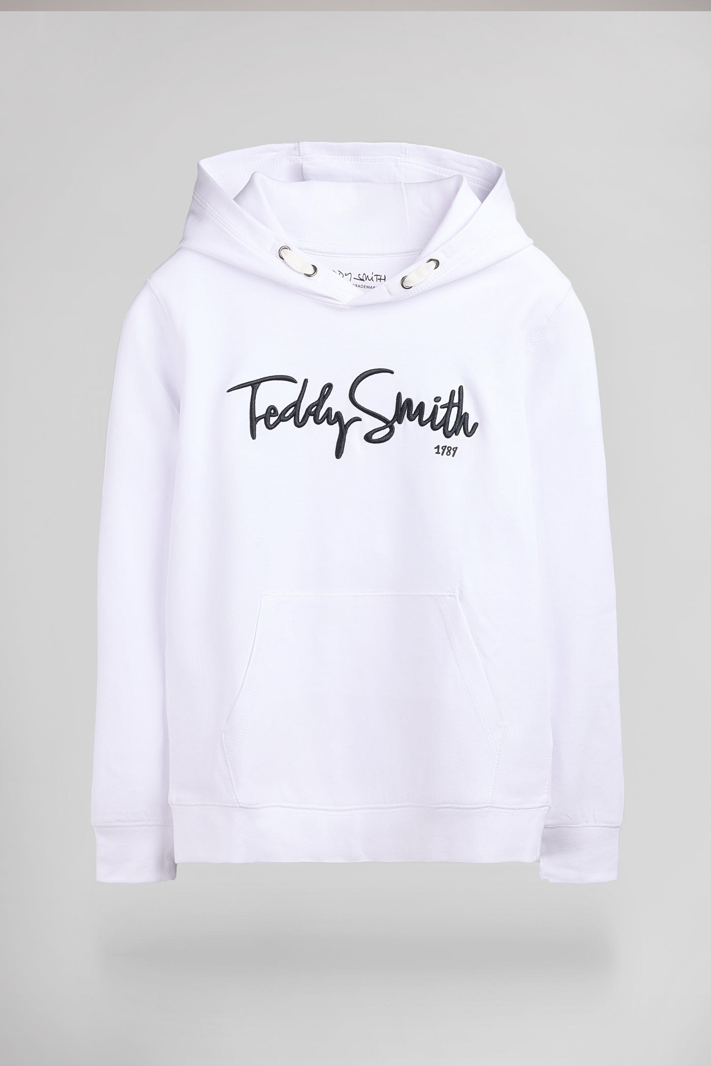Sweat à capuche S-EVRY HOODY JR BLANC