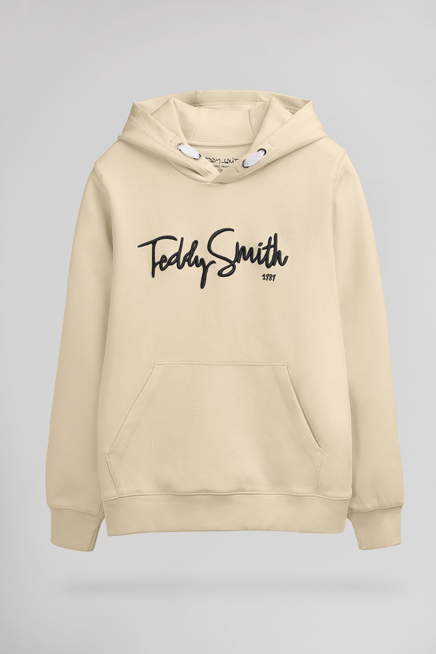 Sweat à capuche S-EVRY HOODY JR BEIGE CLAIR