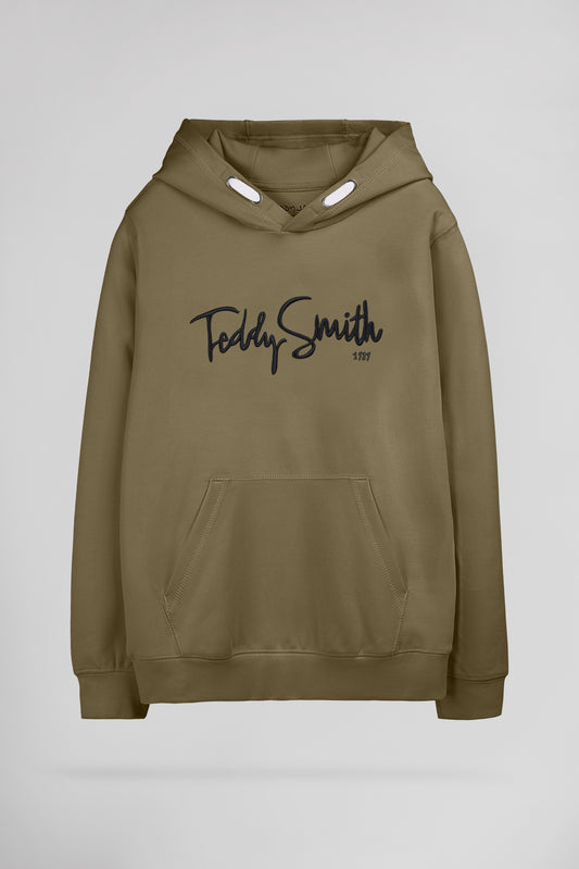 Achat Sweat à capuche S-EVRY HOODY JR DUSTY KAKI