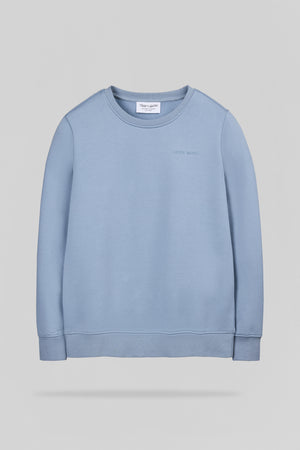 Sweat col rond S-NARK RC JR BLEU MINERAL