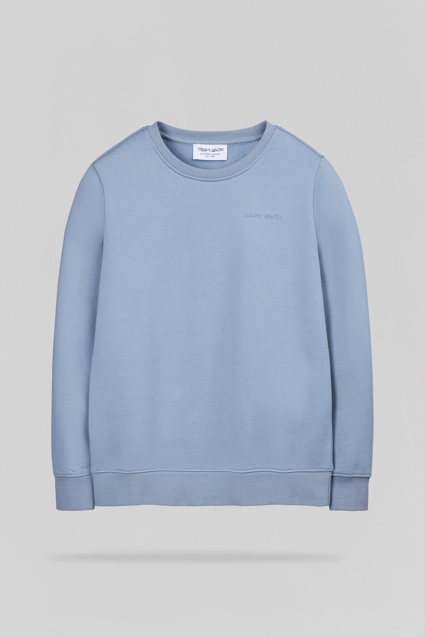 Sweat col rond S-NARK RC JR BLEU MINERAL