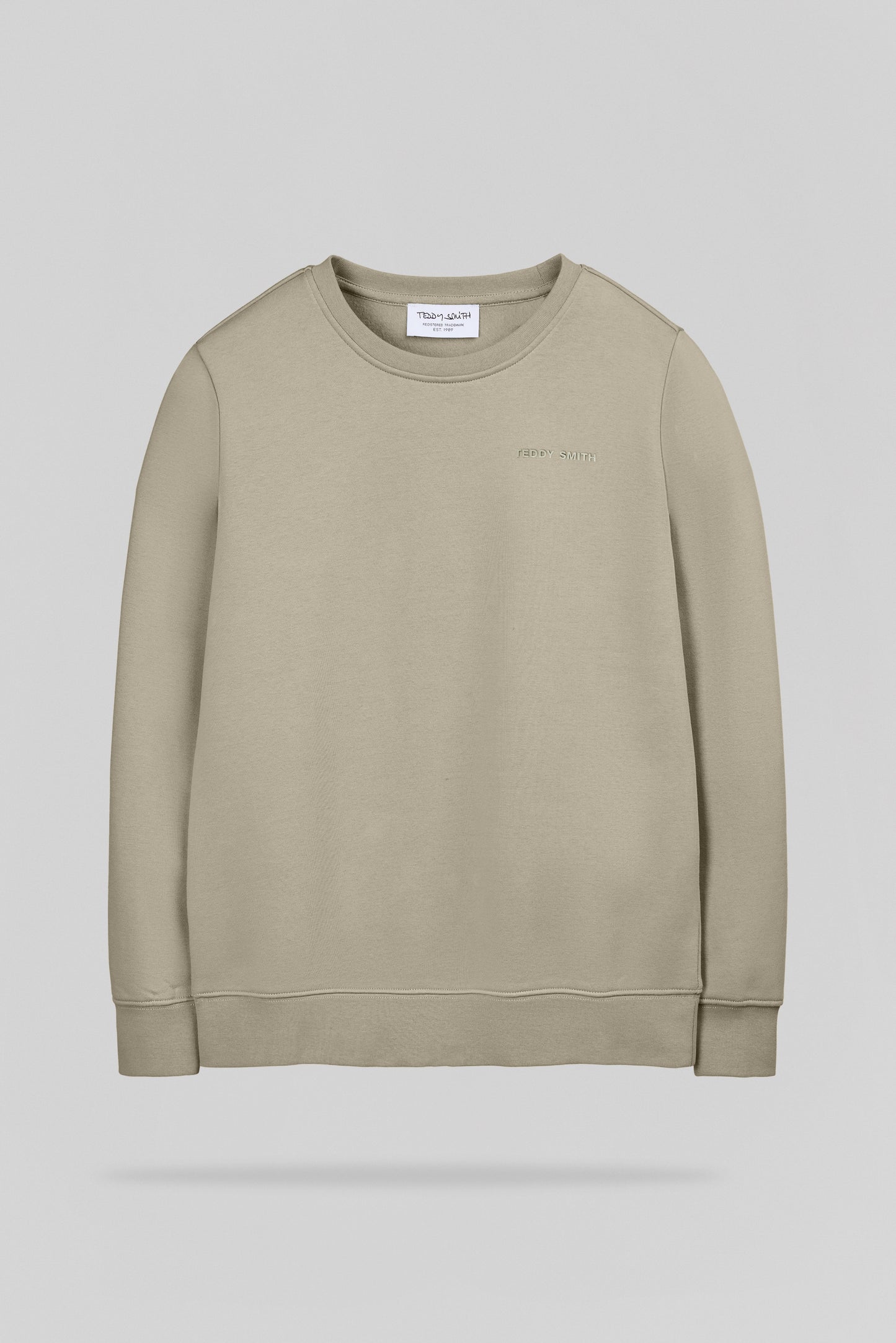 Sweat col rond S-NARK RC JR BLEACH KAKI