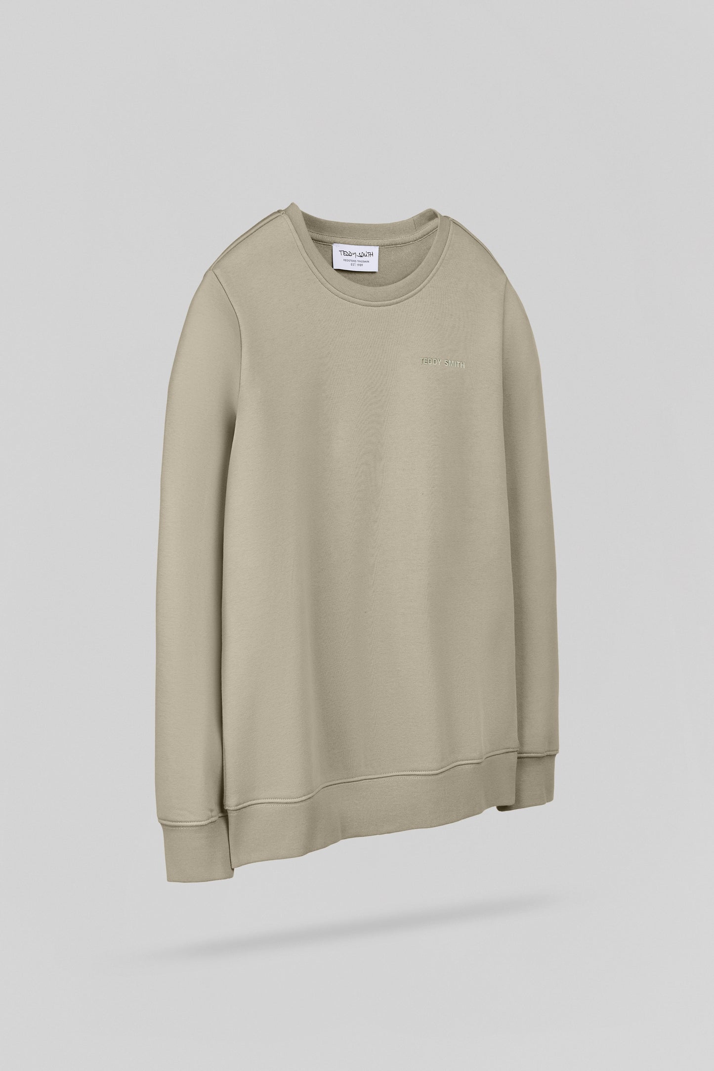 Sweat col rond S-NARK RC JR BLEACH KAKI
