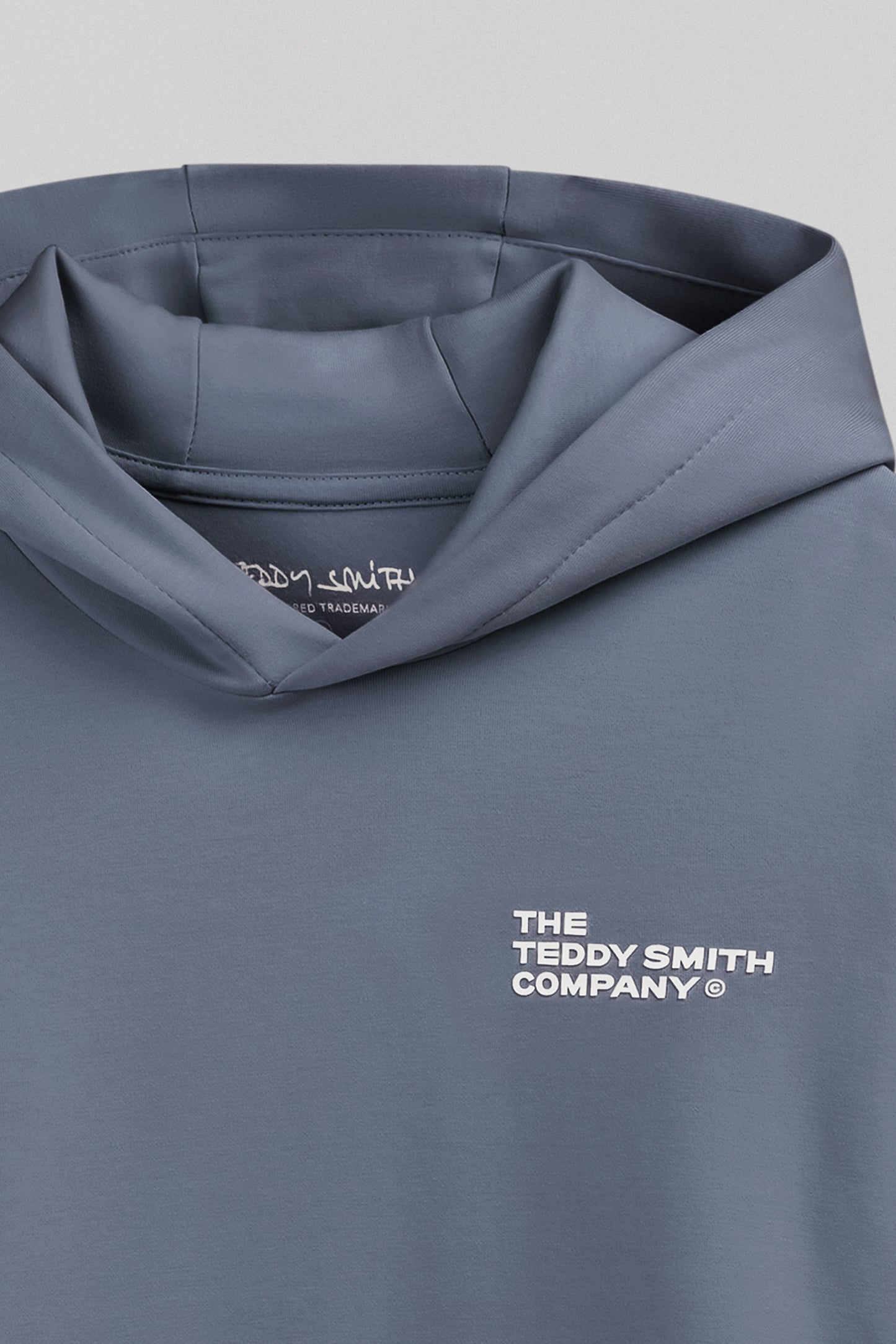 Sweat à capuche S-COMPANY HOODY JR GRIS METEORE