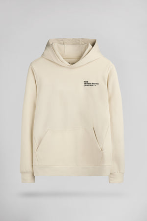 Sweat à capuche S-COMPANY HOODY JR CREAM