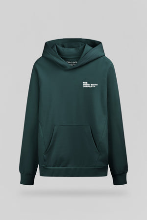 Sweat à capuche S-COMPANY HOODY VERT PIN