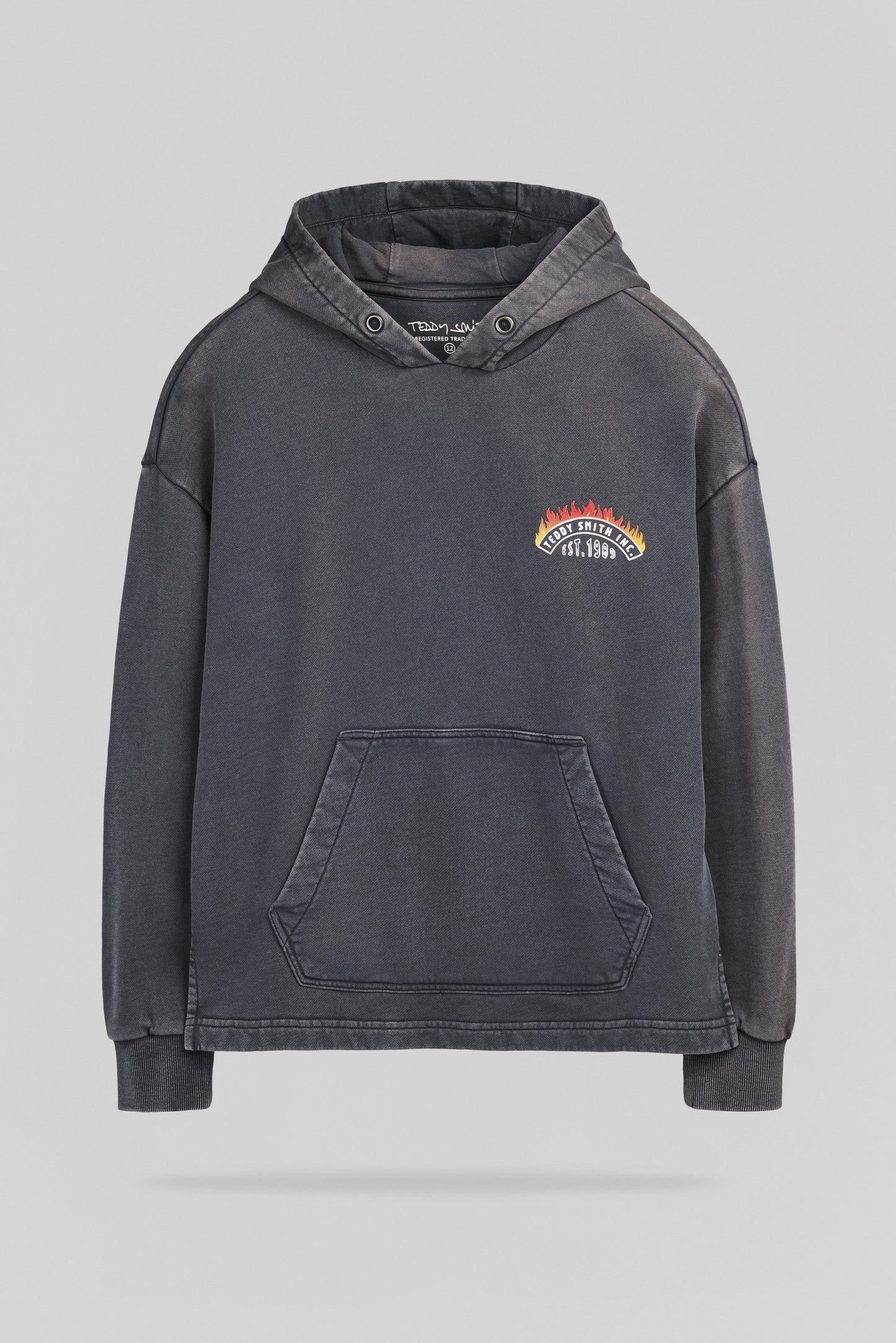 Sweat S-FEU HOODY JR NOIR