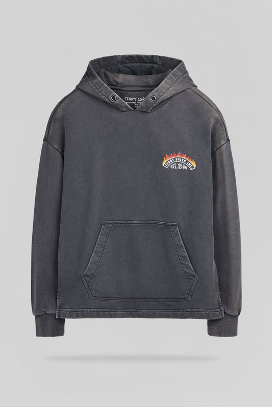 Achat Sweat S-FEU HOODY JR NOIR