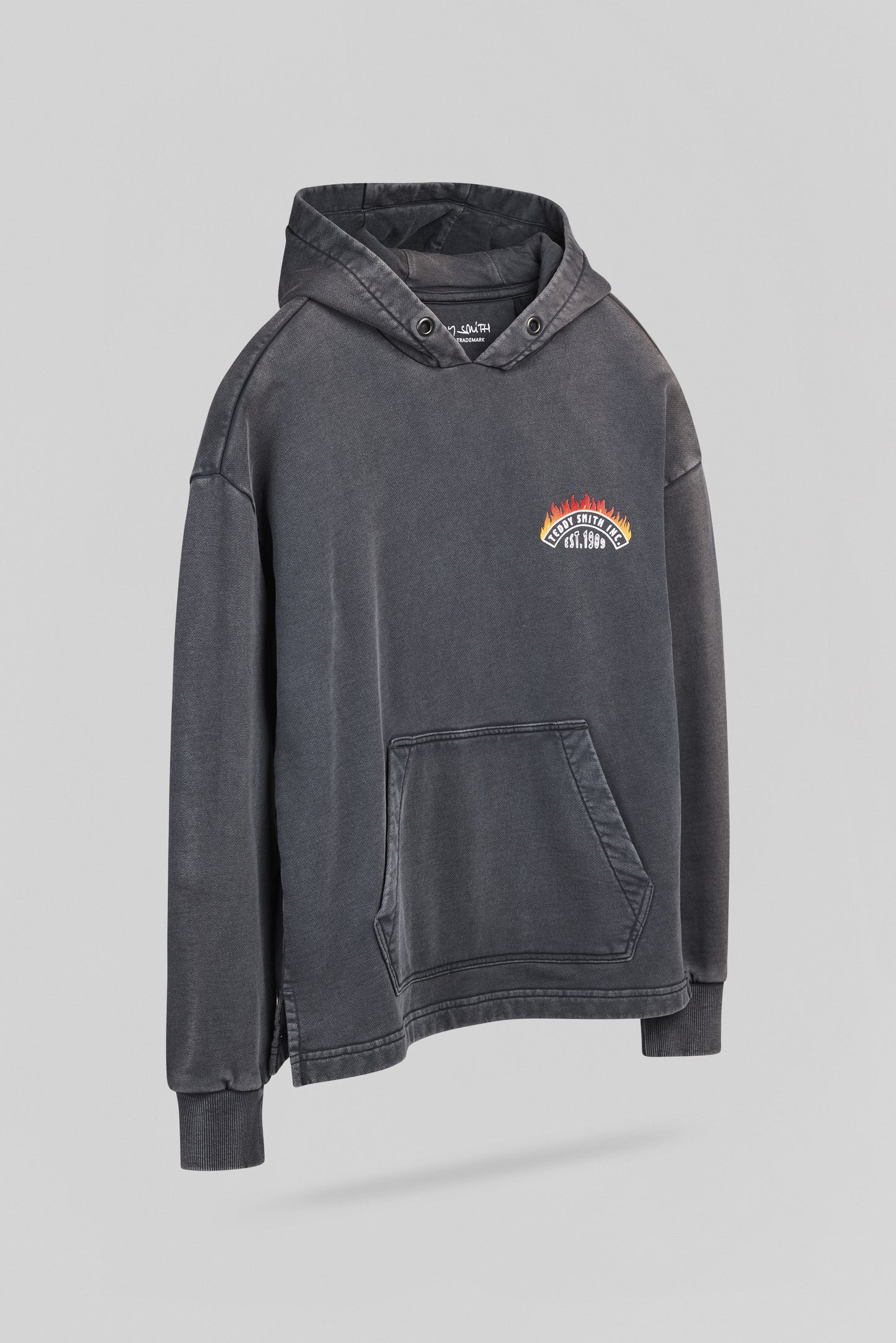 Sweat S-FEU HOODY JR NOIR