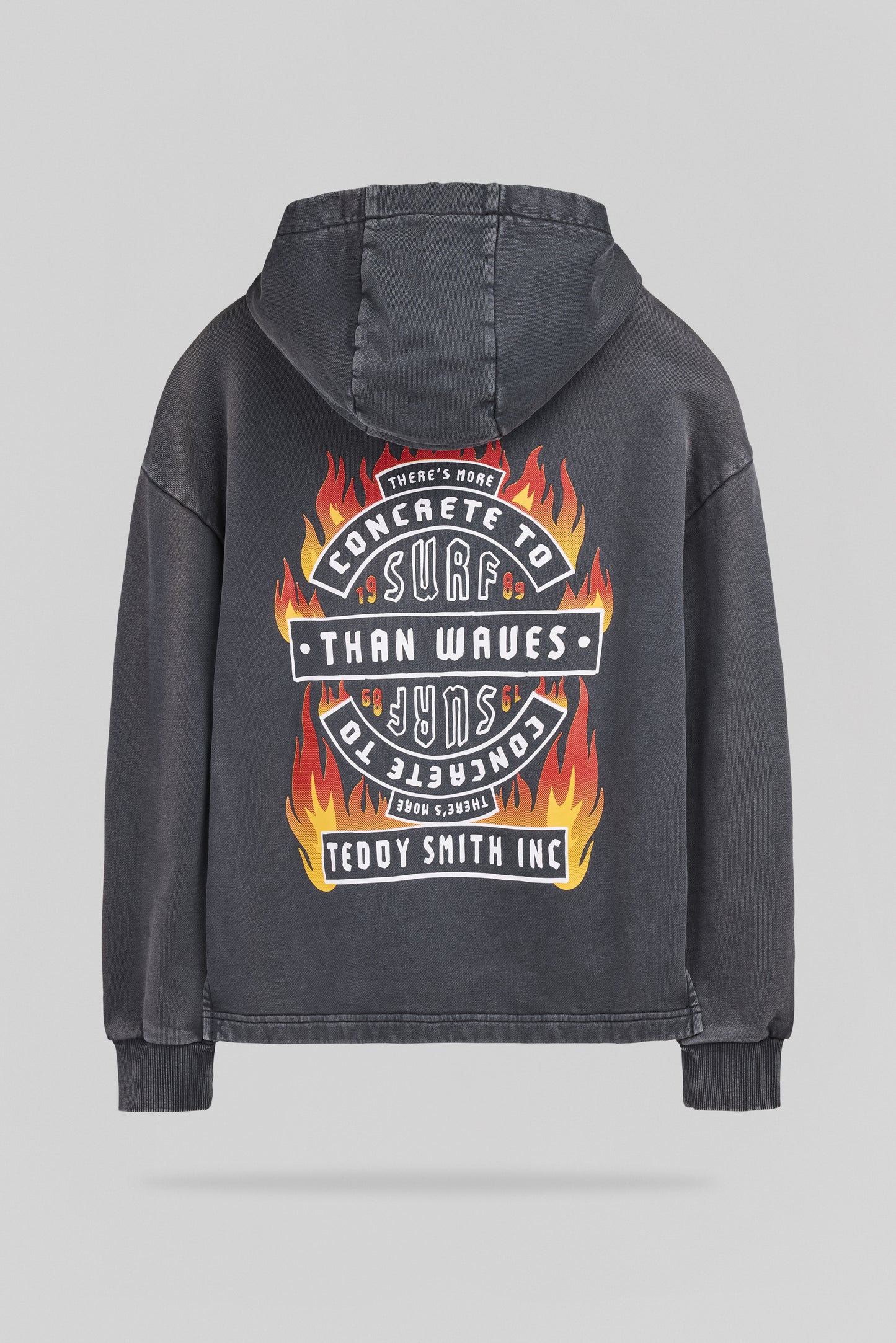Sweat S-FEU HOODY JR NOIR