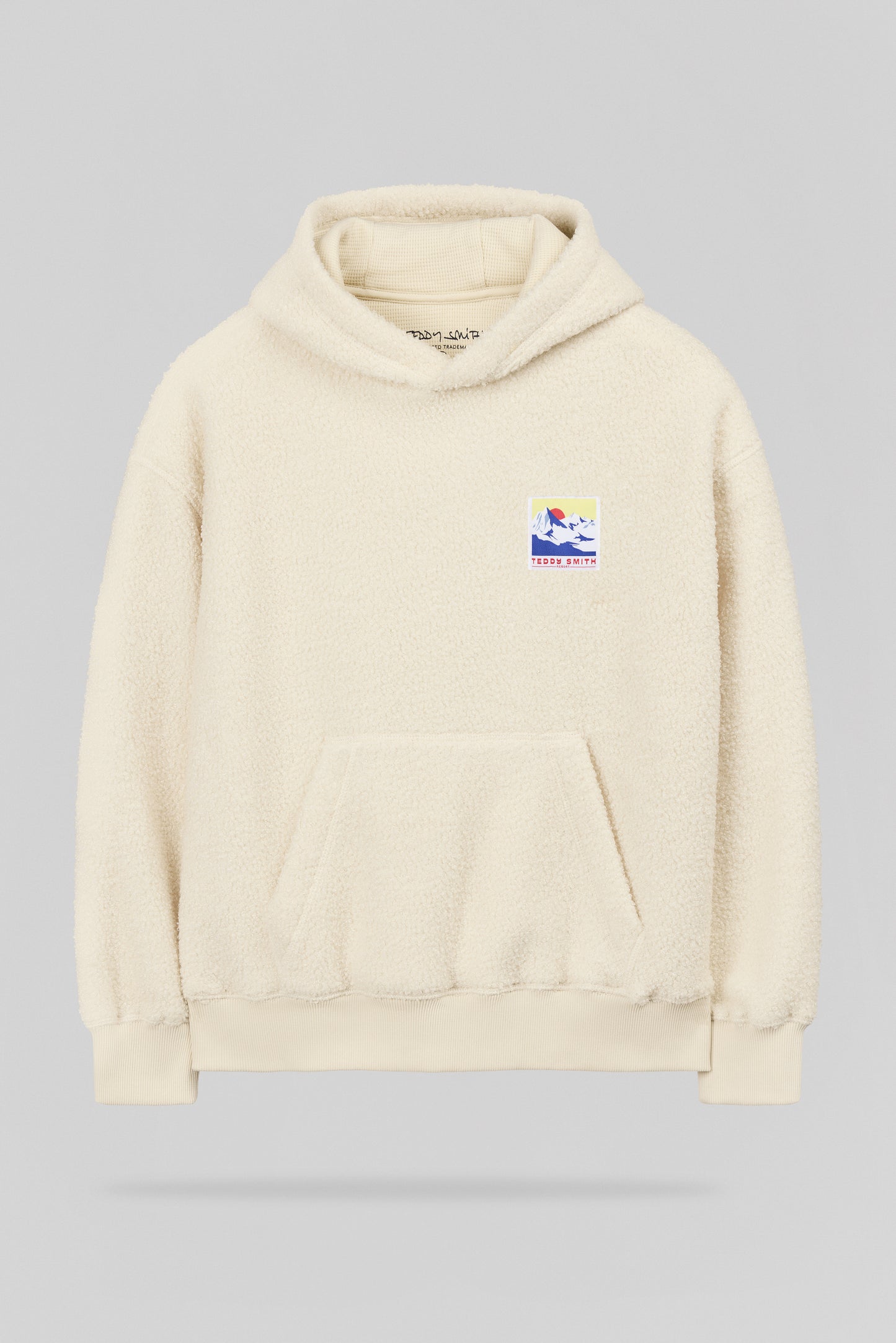 Sweat S-OFT HOODY JR CREAM