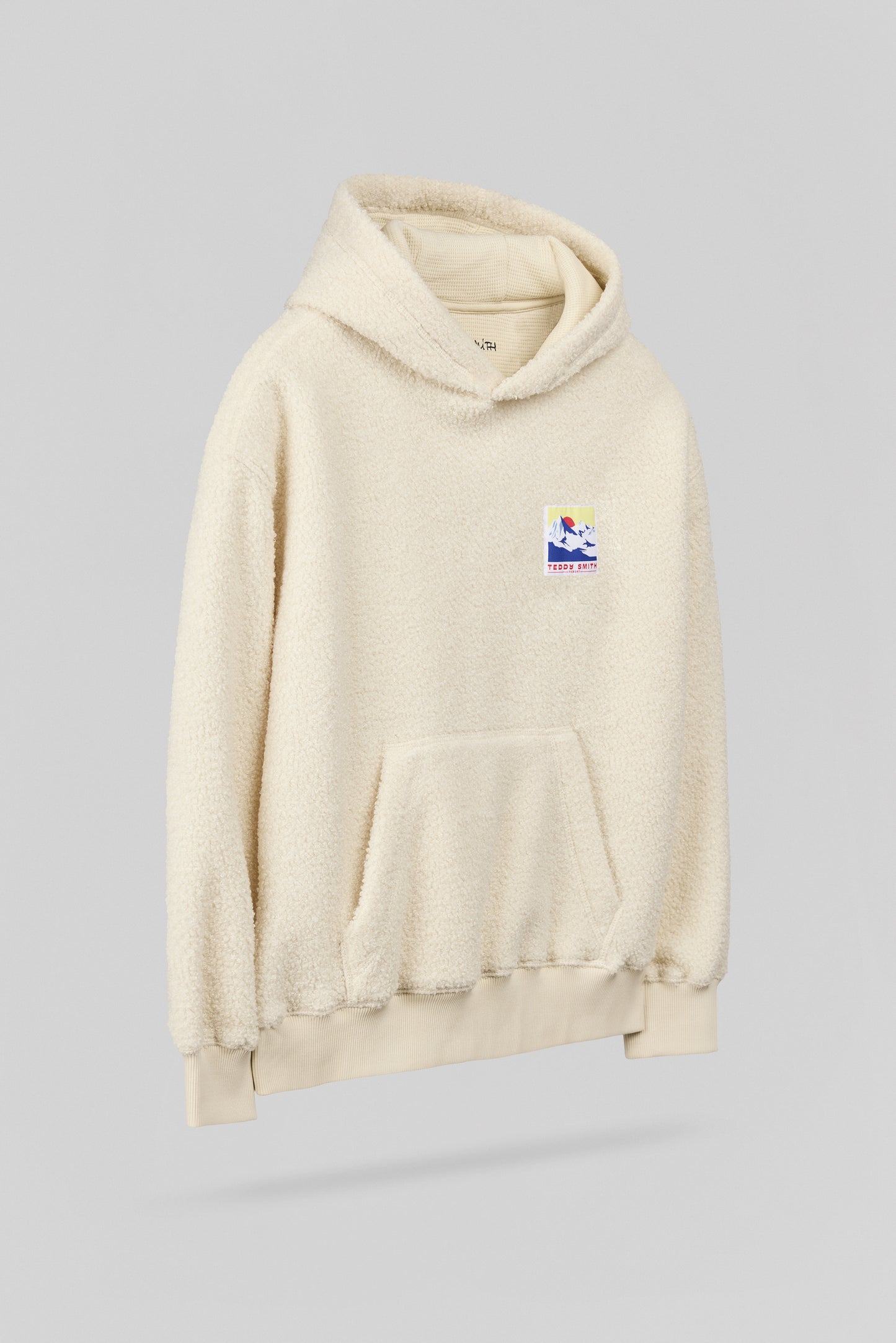 Sweat S-OFT HOODY JR CREAM