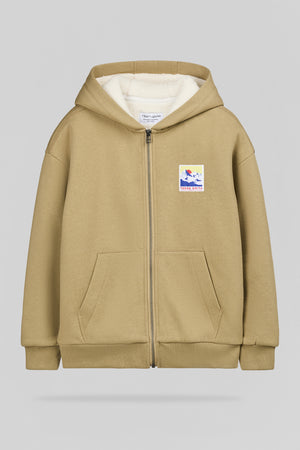 Gilet GICLASS EDAN HZ JR WORKER BEIGE - Teddy Smith