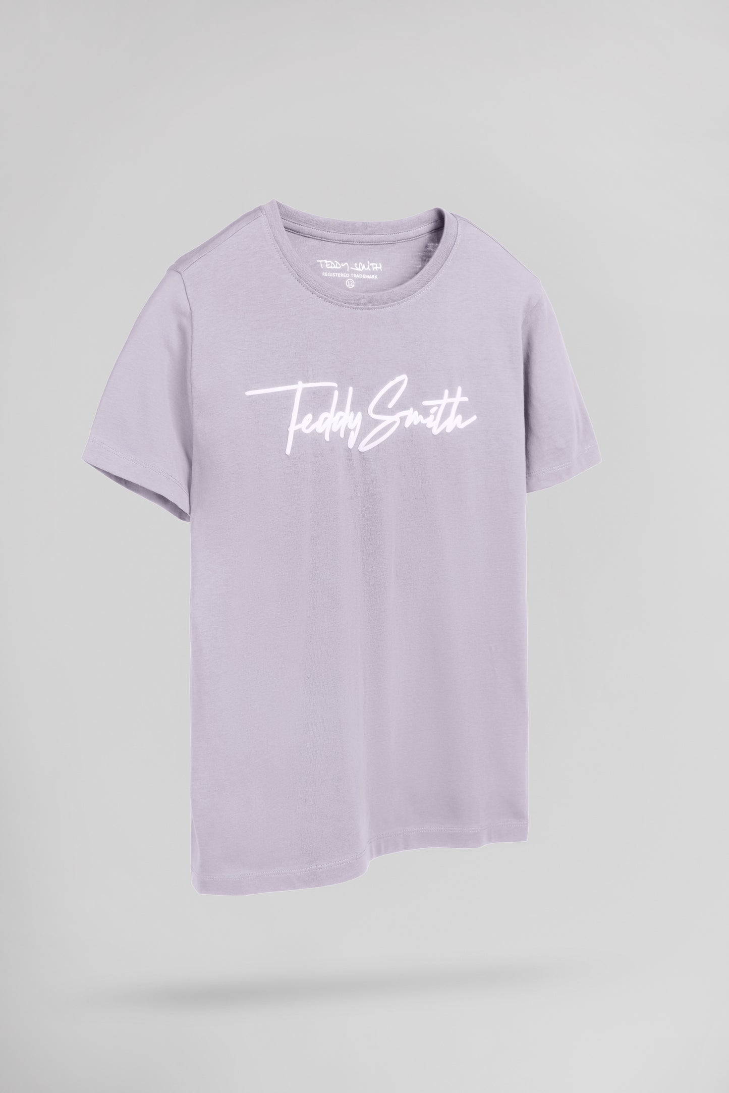 T-shirt col rond T-EVAN MC JR LAVANDE