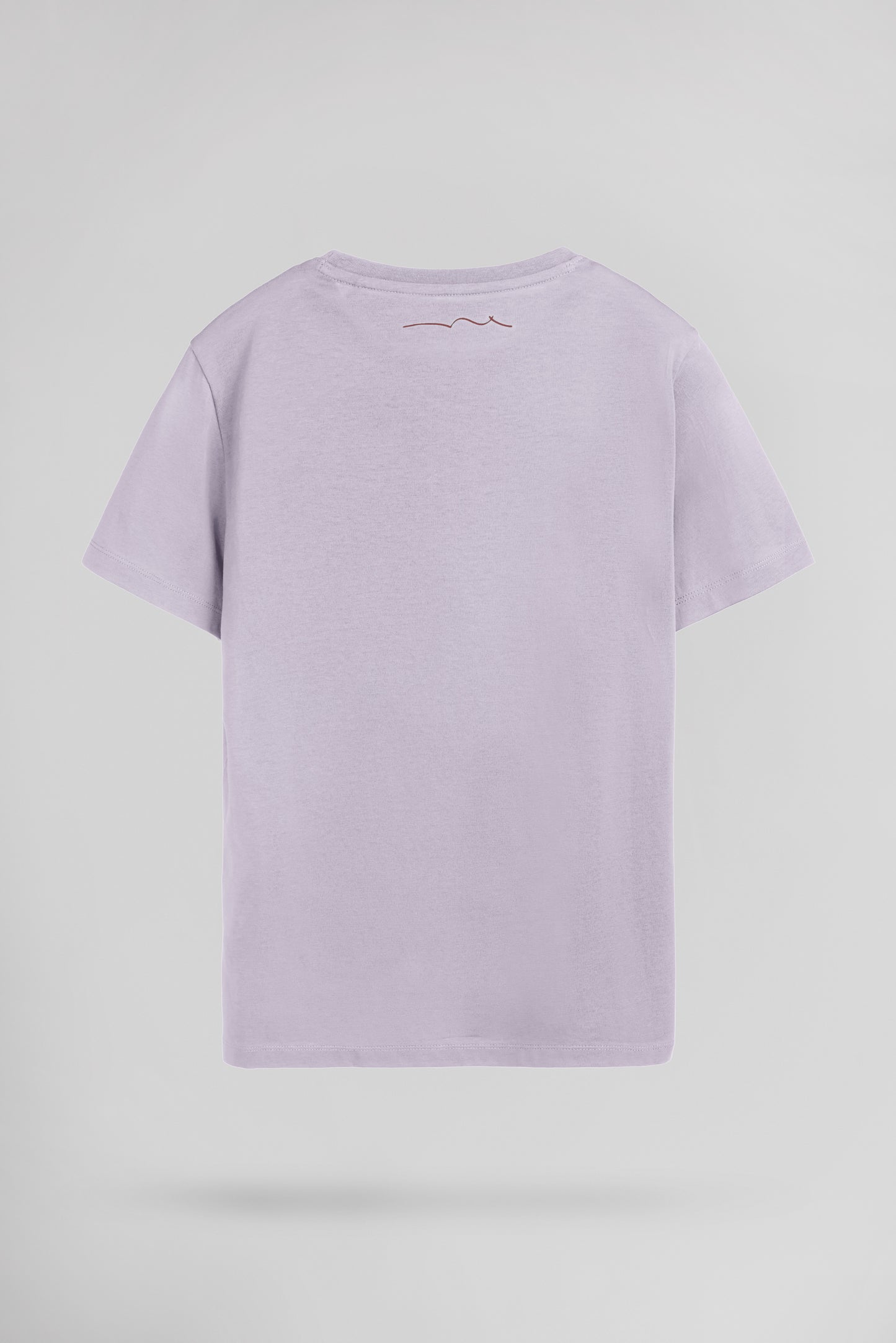 T-shirt col rond T-EVAN MC JR LAVANDE