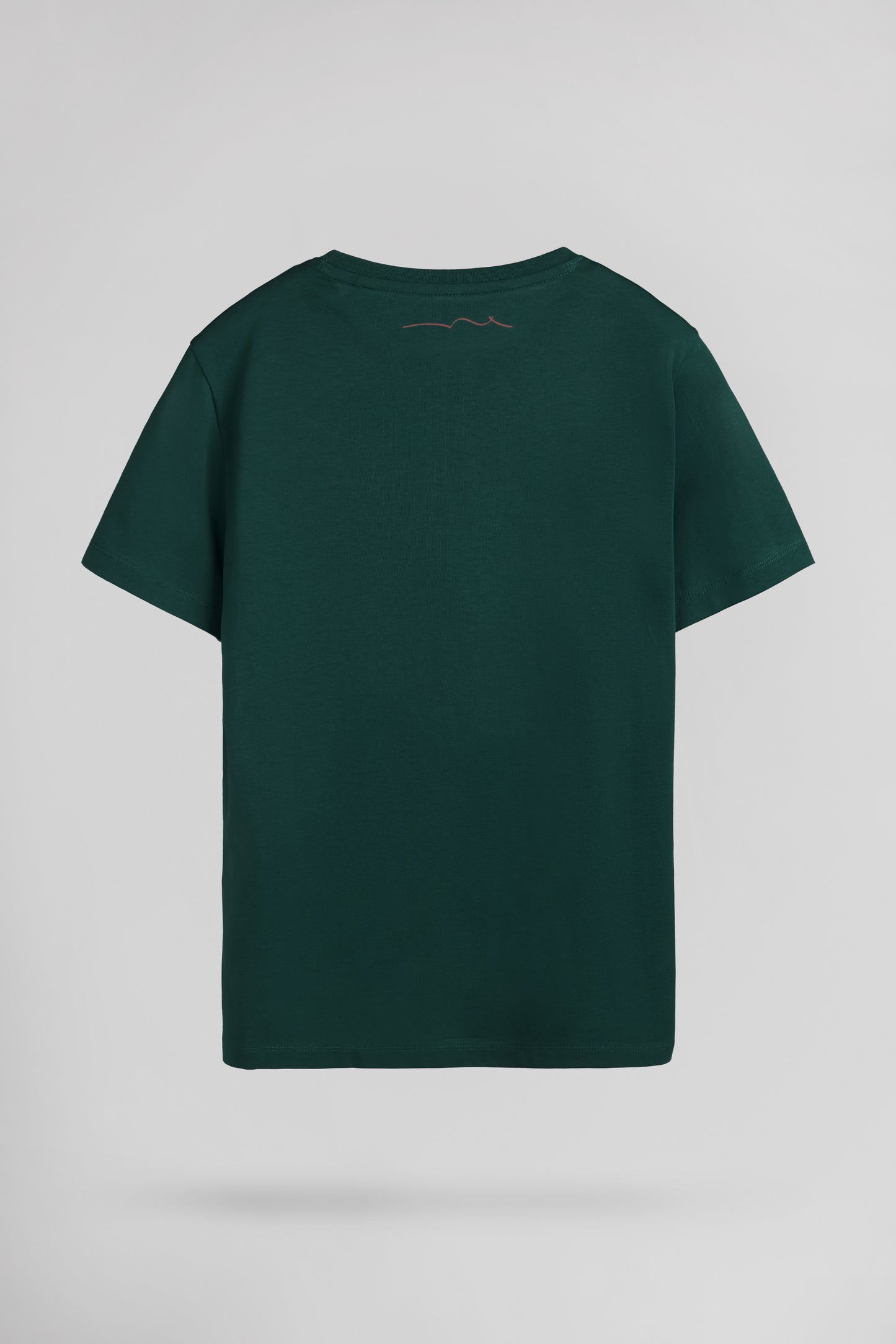T-shirt col rond T-EVAN MC JR VERT PIN