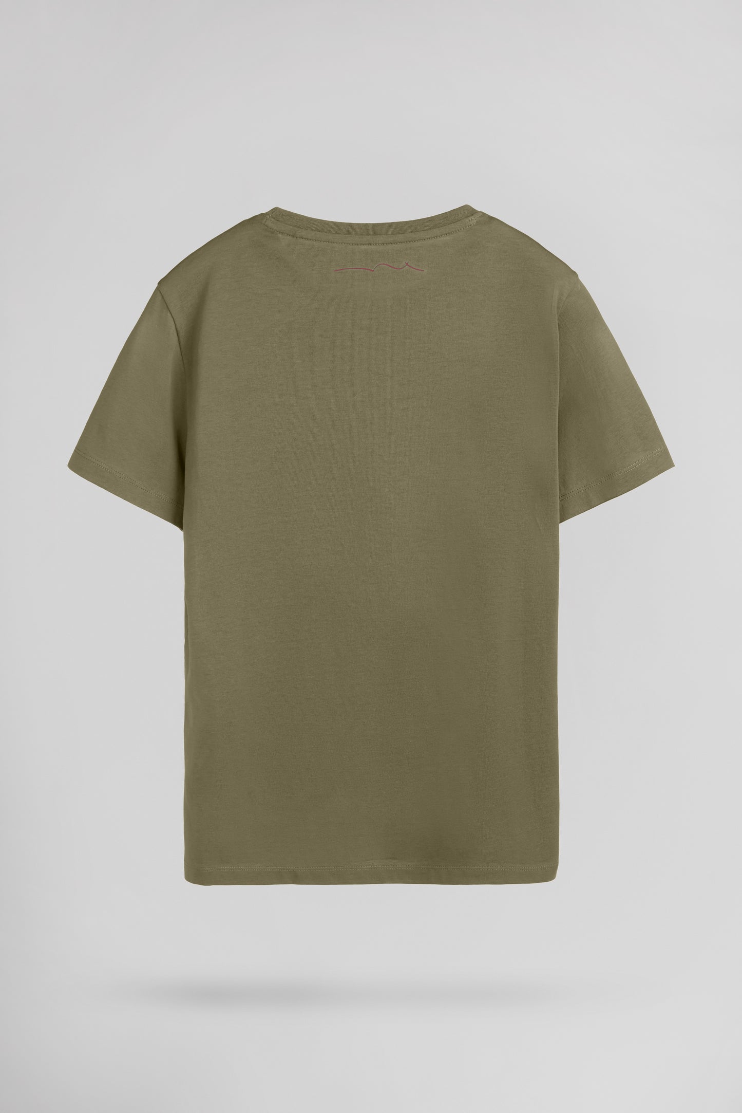 T-shirt col rond T-EVAN MC JR DUSTY KAKI