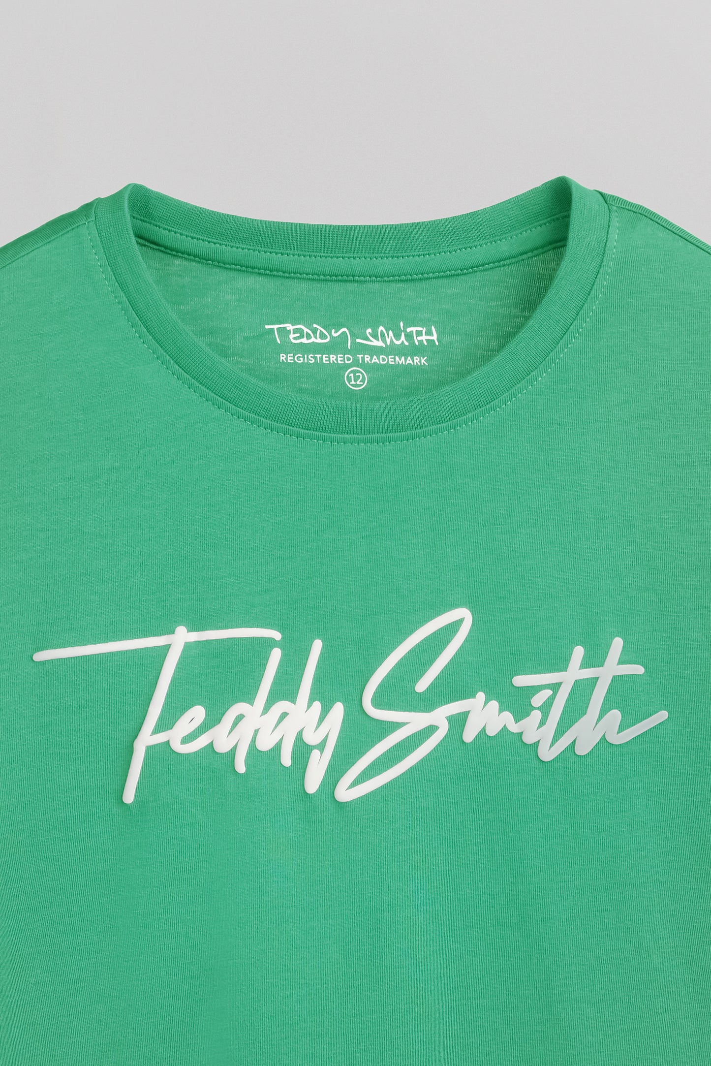 T-shirt col rond T-EVAN MC JR CANDY GREEN