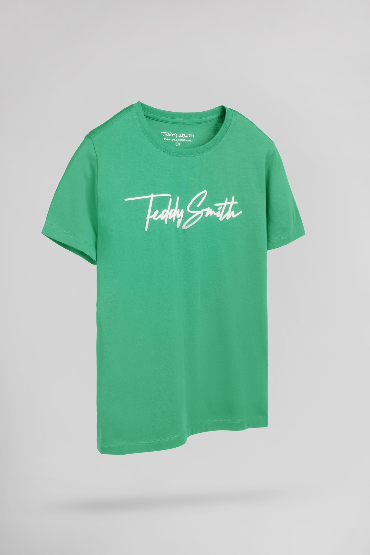 T-shirt col rond T-EVAN MC JR CANDY GREEN