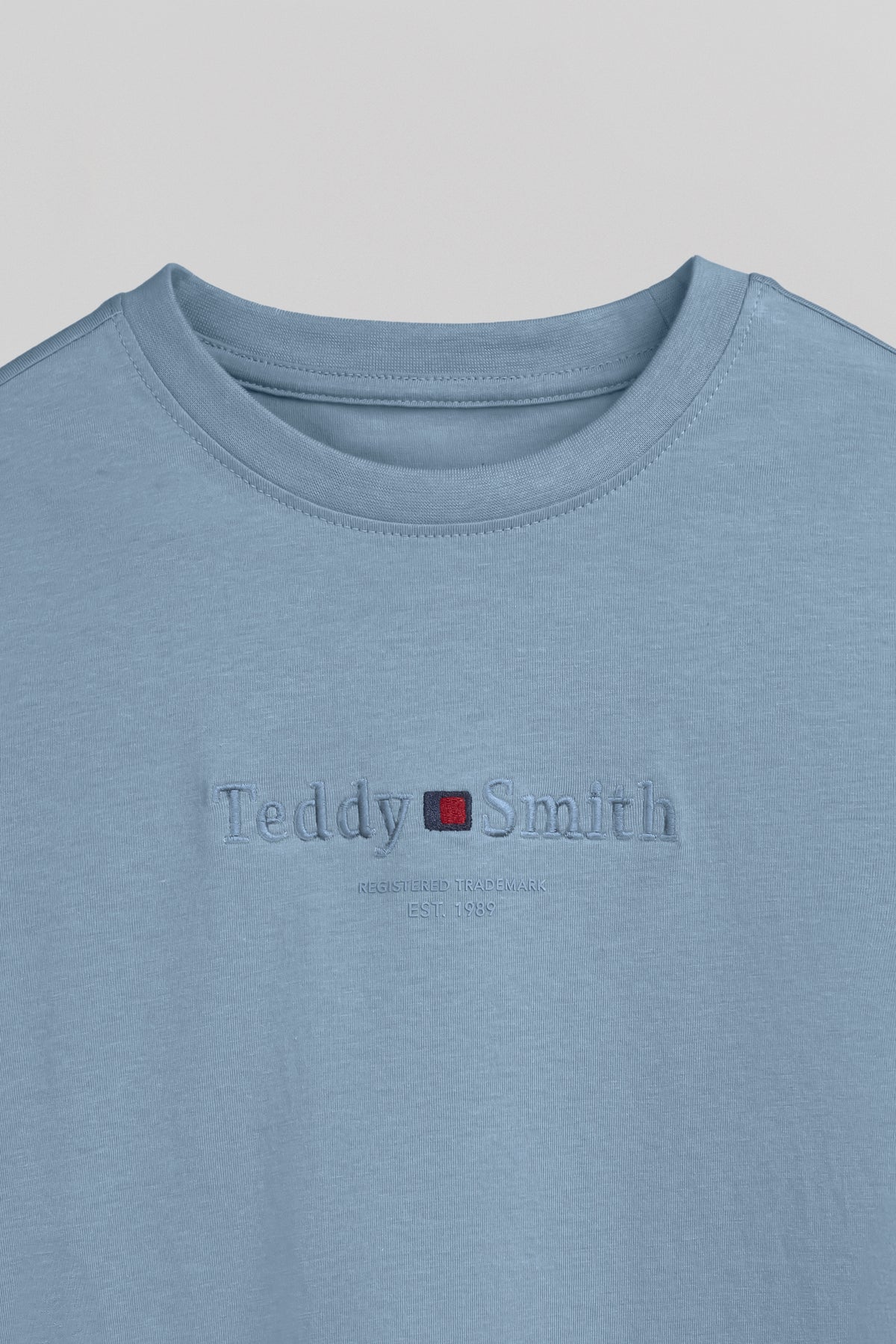 T-shirt col rond T-JIM MC JR BLEU MINERAL